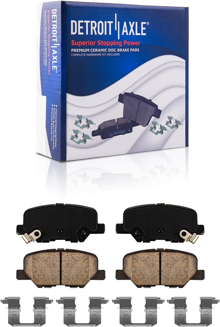 Detroit Axle - Front  Rear Rotors Brake Pads for Mitsubishi Outlander Sport — image 7