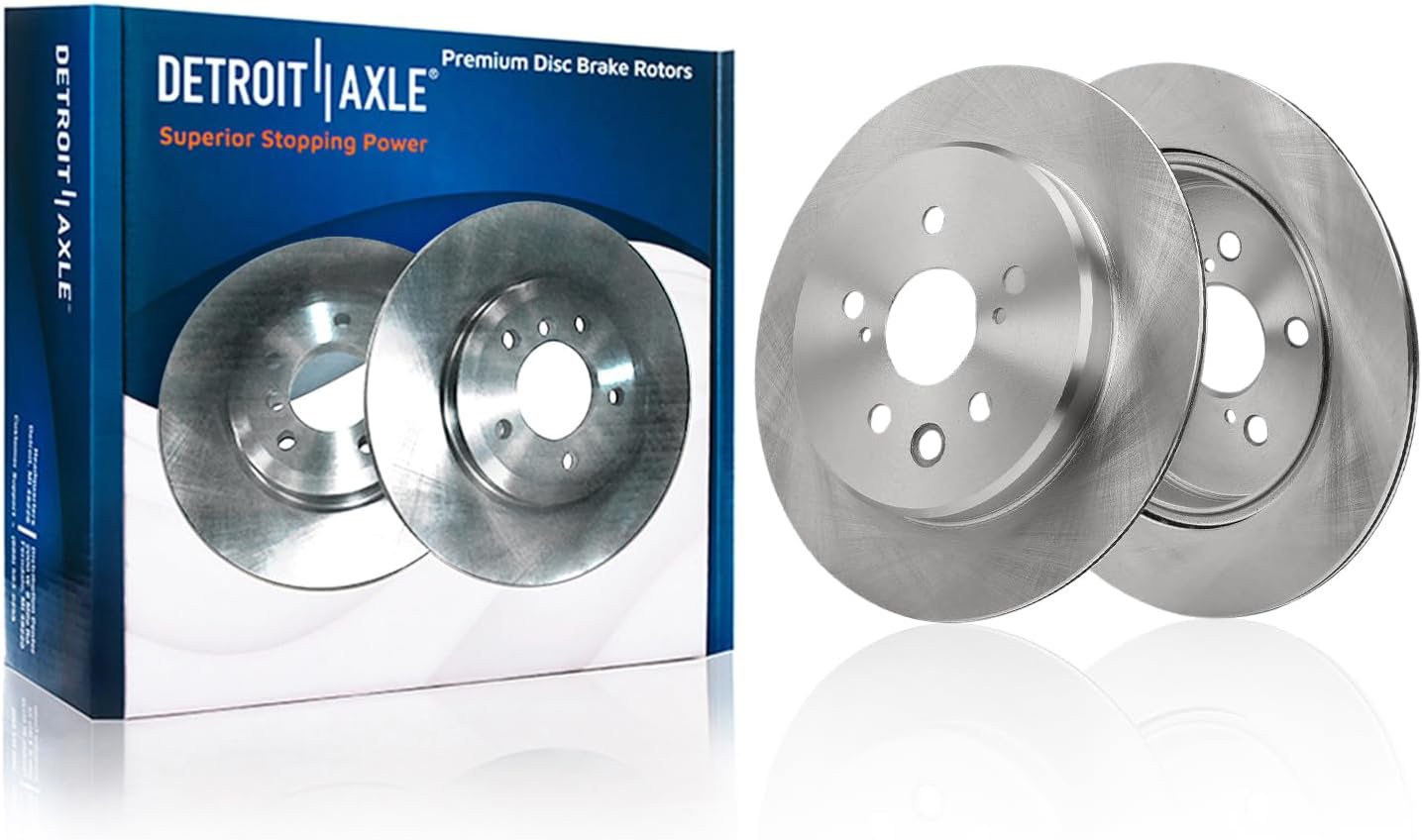 Detroit Axle - Front  Rear Rotors Brake Pads for GS350 IS300 IS350 RC300 RC350 — image 5