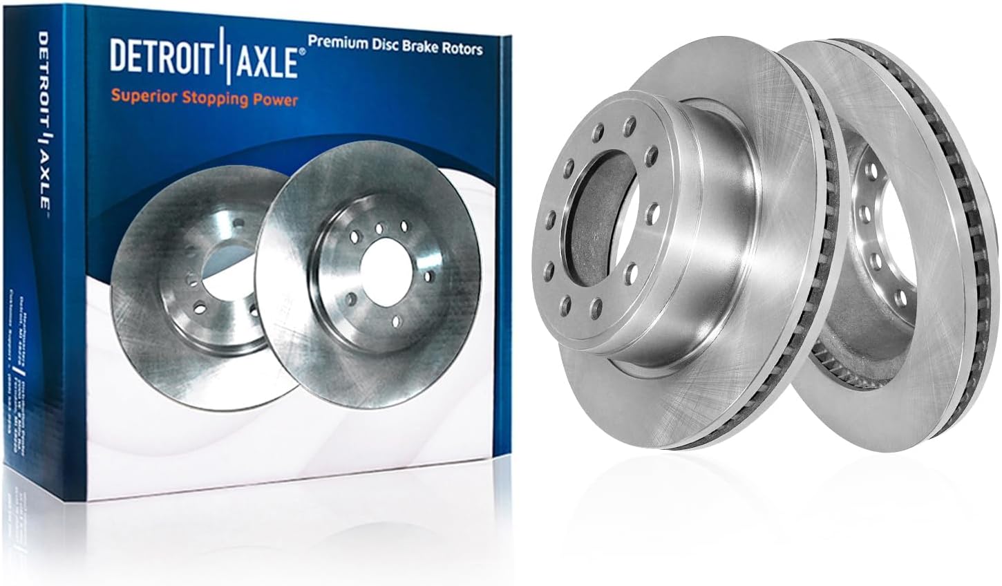 Detroit Axle - Front Rear Disc Rotors and Ceramic Brake Pads for Ram 4500 5500 — image 4