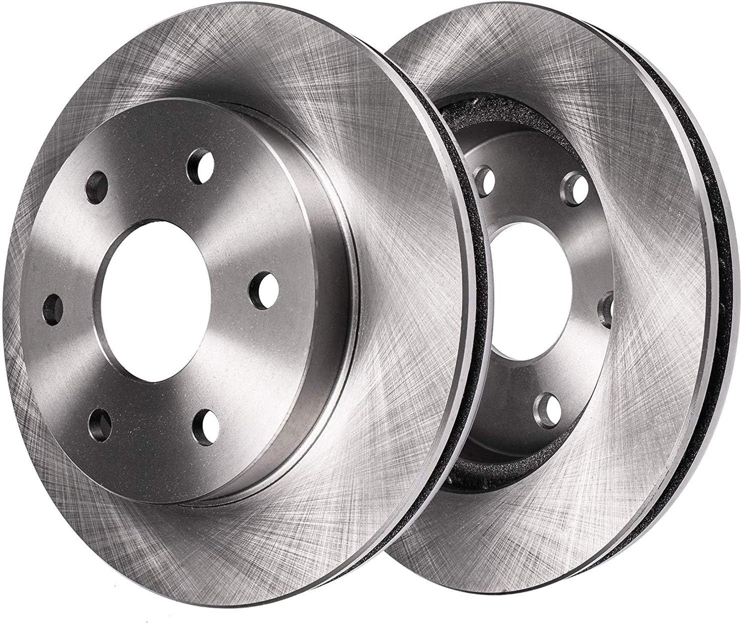 Detroit Axle - Front  Rear Rotors Ceramic Brake Pads for 2017-2018 Nissan Titan — image 5