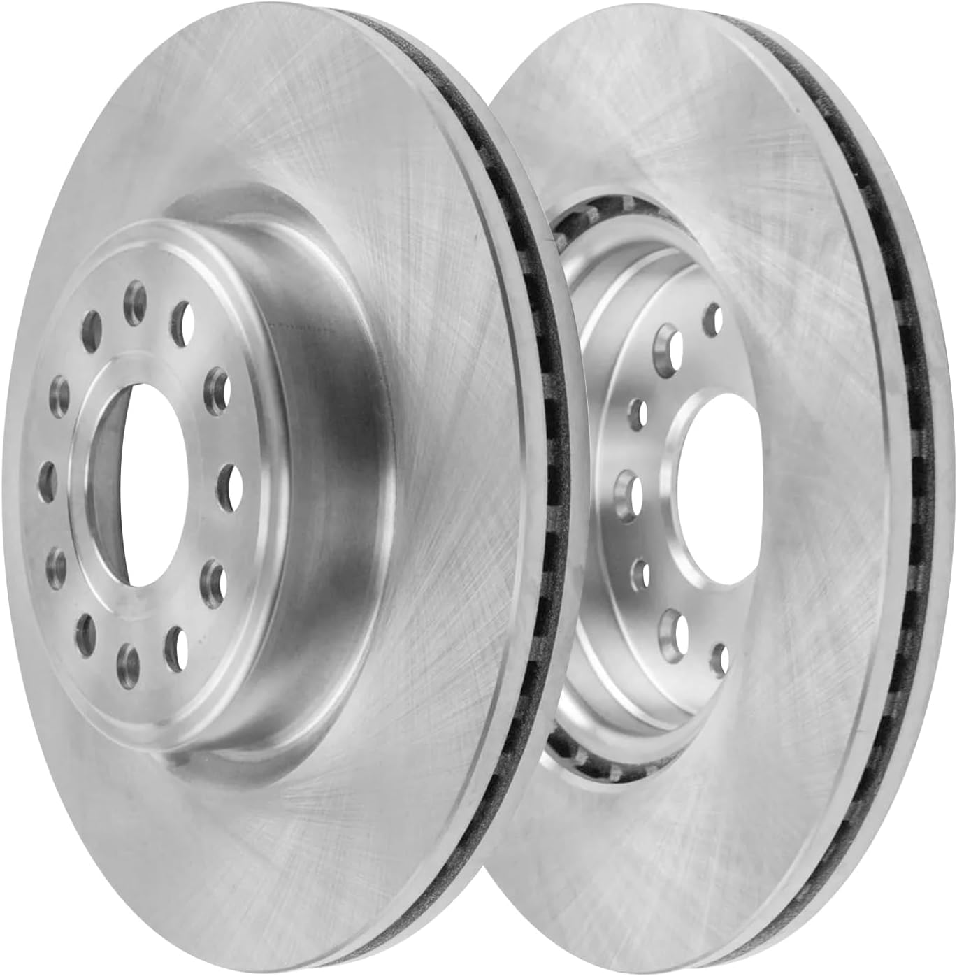 Detroit Axle - Front  Rear Rotors Ceramic Brake Pads for 2019-2023 Ram 1500 — image 5