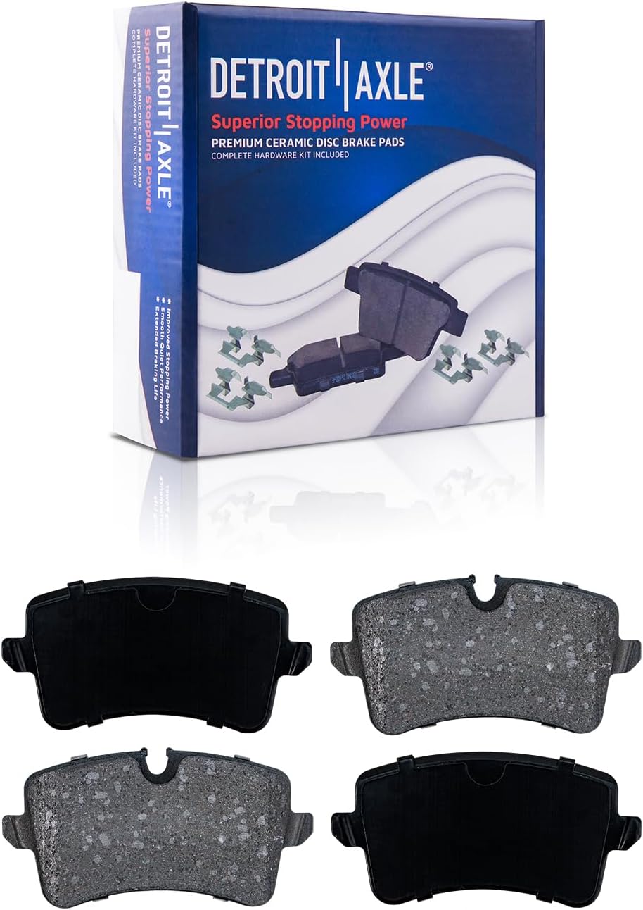 Detroit Axle - Front  Rear Disc Rotors Brake Pads for Audi A6 A7 A8 Quattro S7 — image 6