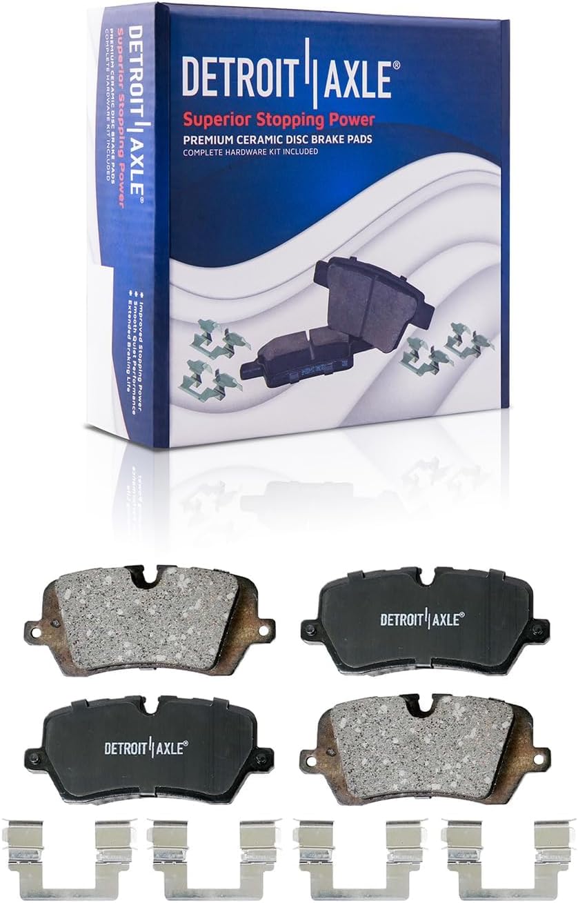 Detroit Axle - Front Rear Disc Rotors and Ceramic Brake Pads for Rover Discovery — image 7
