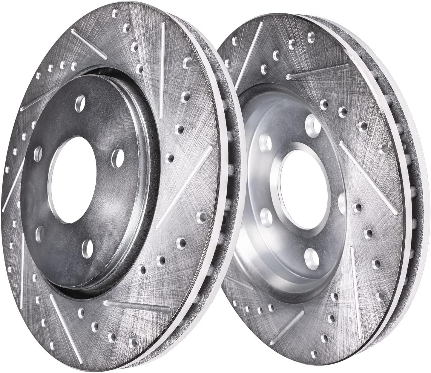 Detroit Axle - Front Rear Drilled Rotors and Ceramic Brake Pads for GL320 GL350 — image 5
