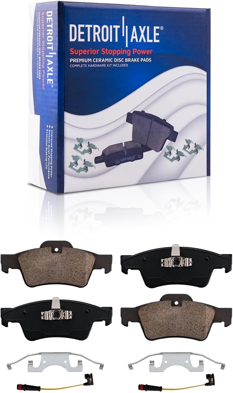 Detroit Axle - Front Rear Drilled Rotors and Ceramic Brake Pads for GL320 GL350 — image 7