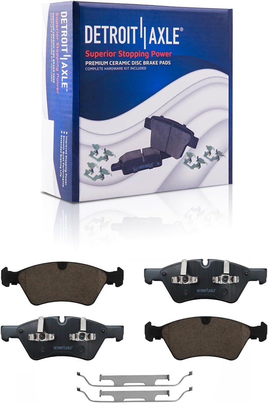 Detroit Axle - Front Rear Drilled Rotors and Ceramic Brake Pads for GL320 GL350 — image 6
