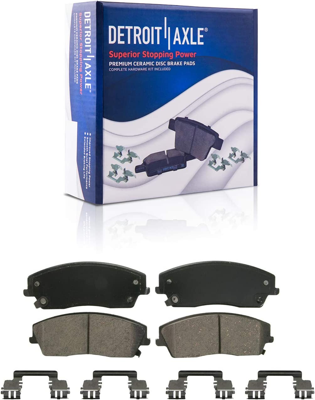 Detroit Axle - Front Drilled Brake Kit Lower Ball Joint for Challenger Charger — image 5