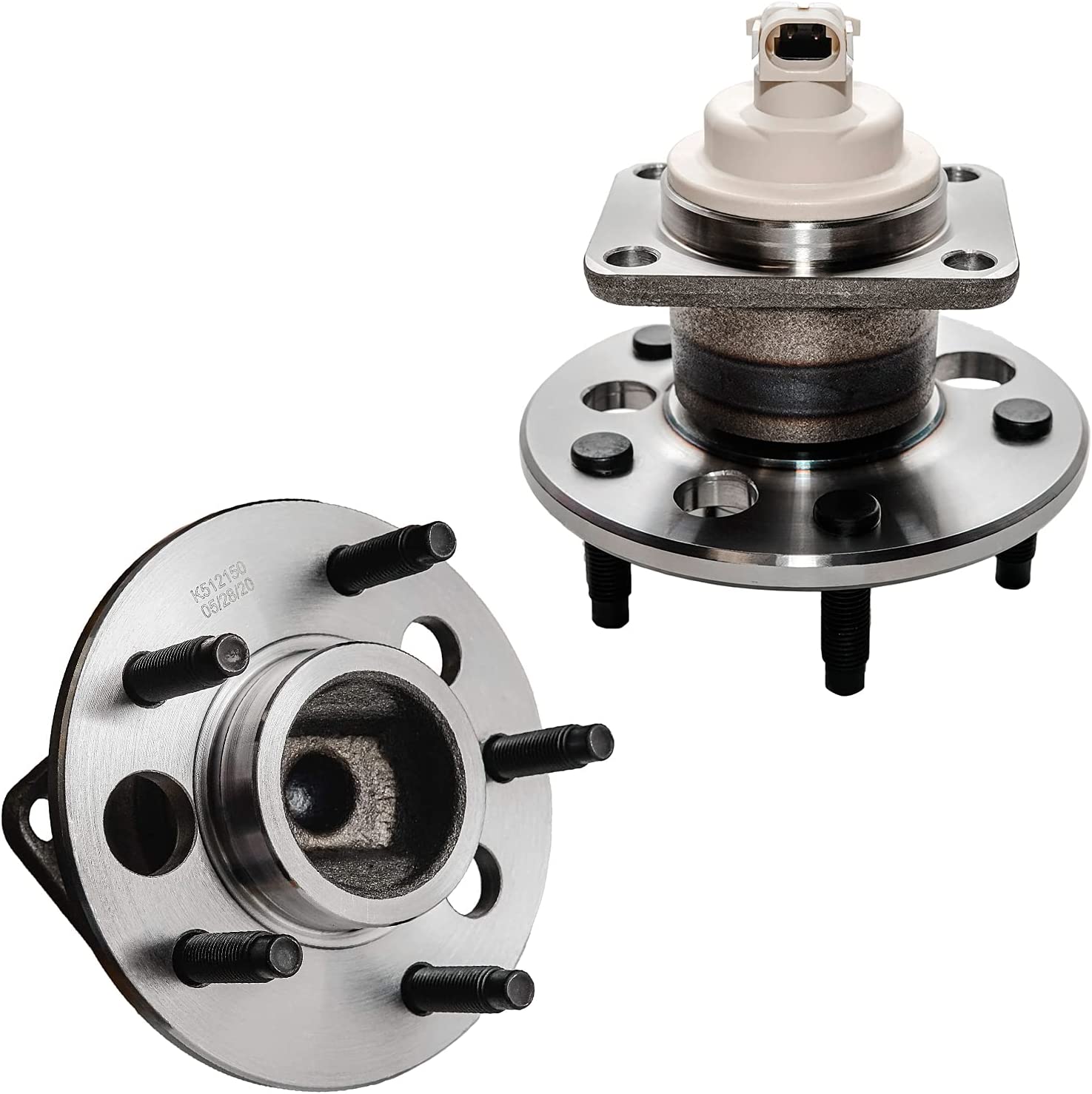 Detroit Axle - Rear Disc Rotors Ceramic Brake Pads for Chevy Impala Monte Carlo — image 6