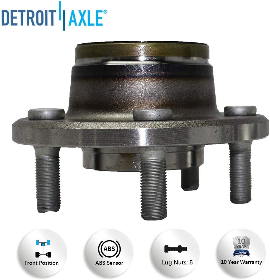 Detroit Axle - RWD Front Drilled Brake Kit Wheel Hub for Challenger Charger V6 — image 8