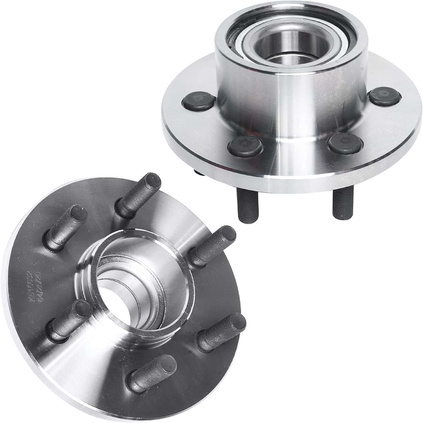 Detroit Axle - RWD Front Disc Rotors Brake Pads Wheel Hubs for Dodge Dakota — image 4