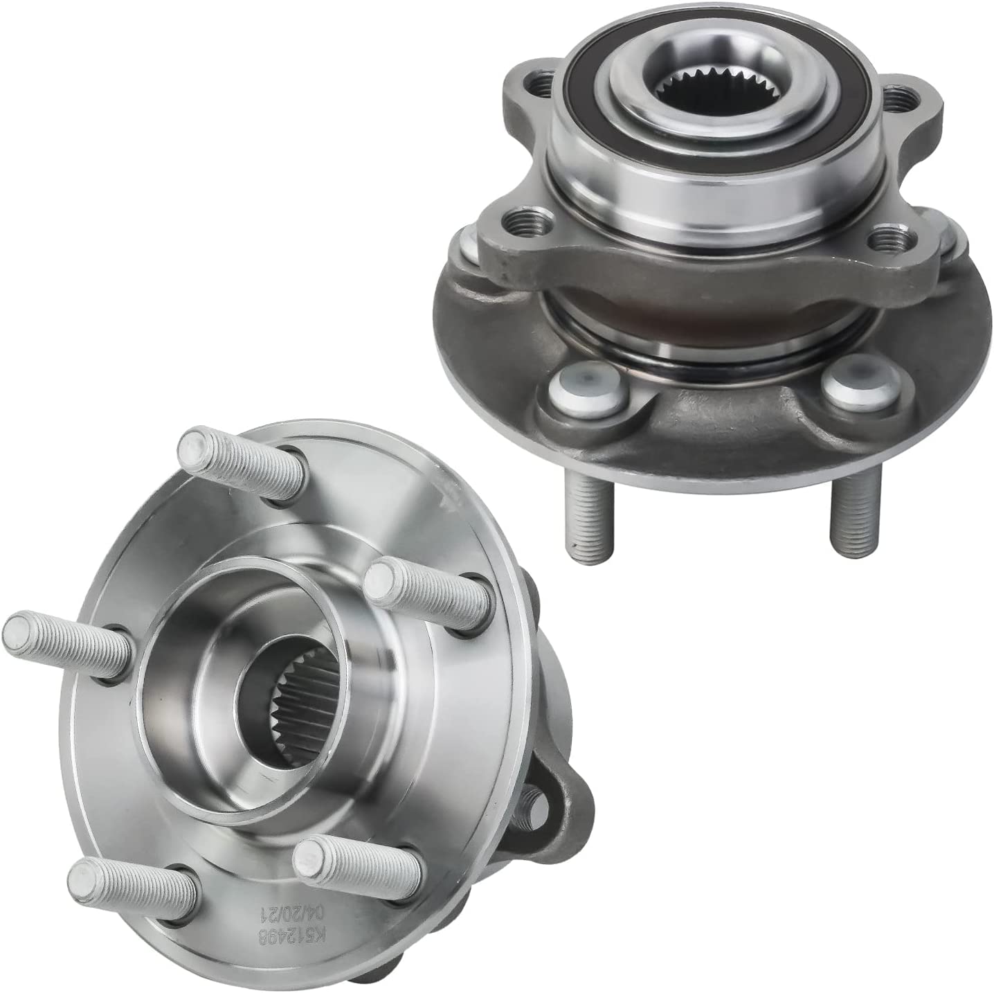 Detroit Axle - Front Drilled Rotors Brake Pads Hubs for Police Responder Hybrid — image 6