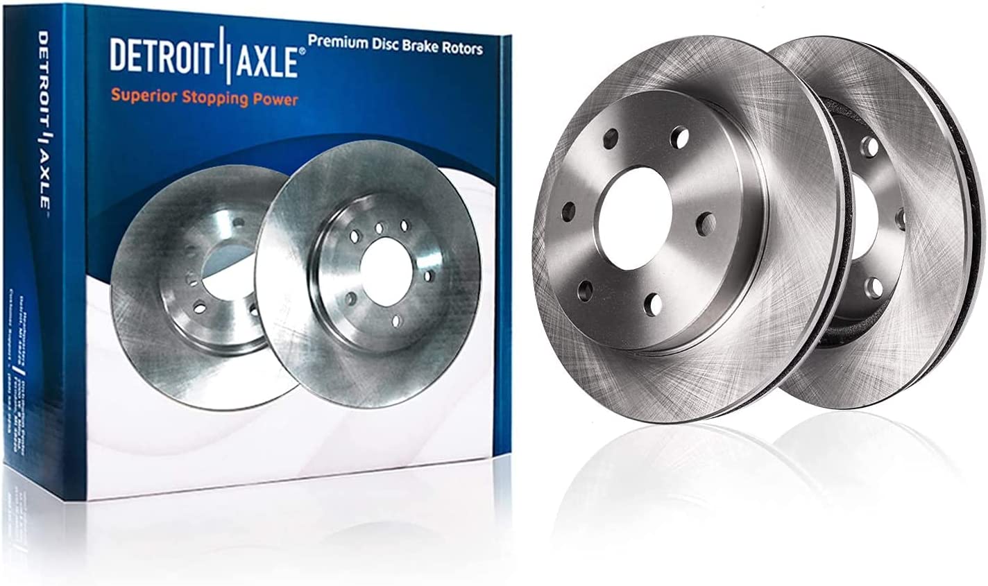 Detroit Axle - 8pc 4WD Front Wheel Hubs Kit for 2007-2013 Silverado Sierra 1500 — image 5