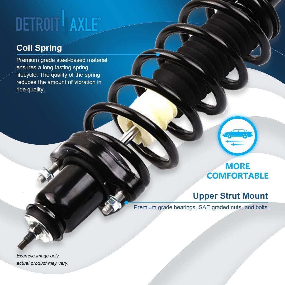Detroit Axle - Front  Rear Struts Sway Bars for Chrysler Sebring Dodge Avenger — image 11