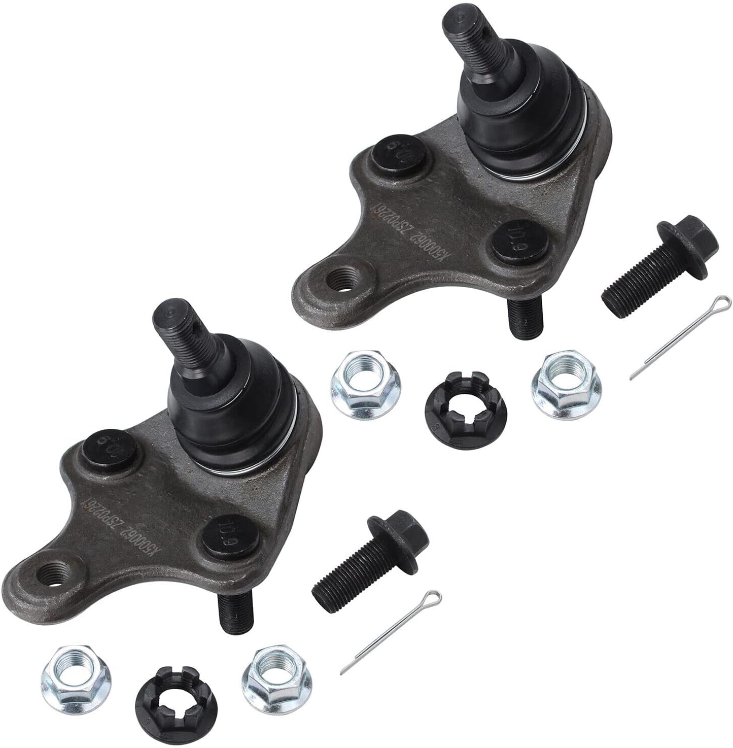 Detroit Axle - Front Struts Lower Ball Joints Kit for 2006 2007-2012 Toyota RAV4 — image 5