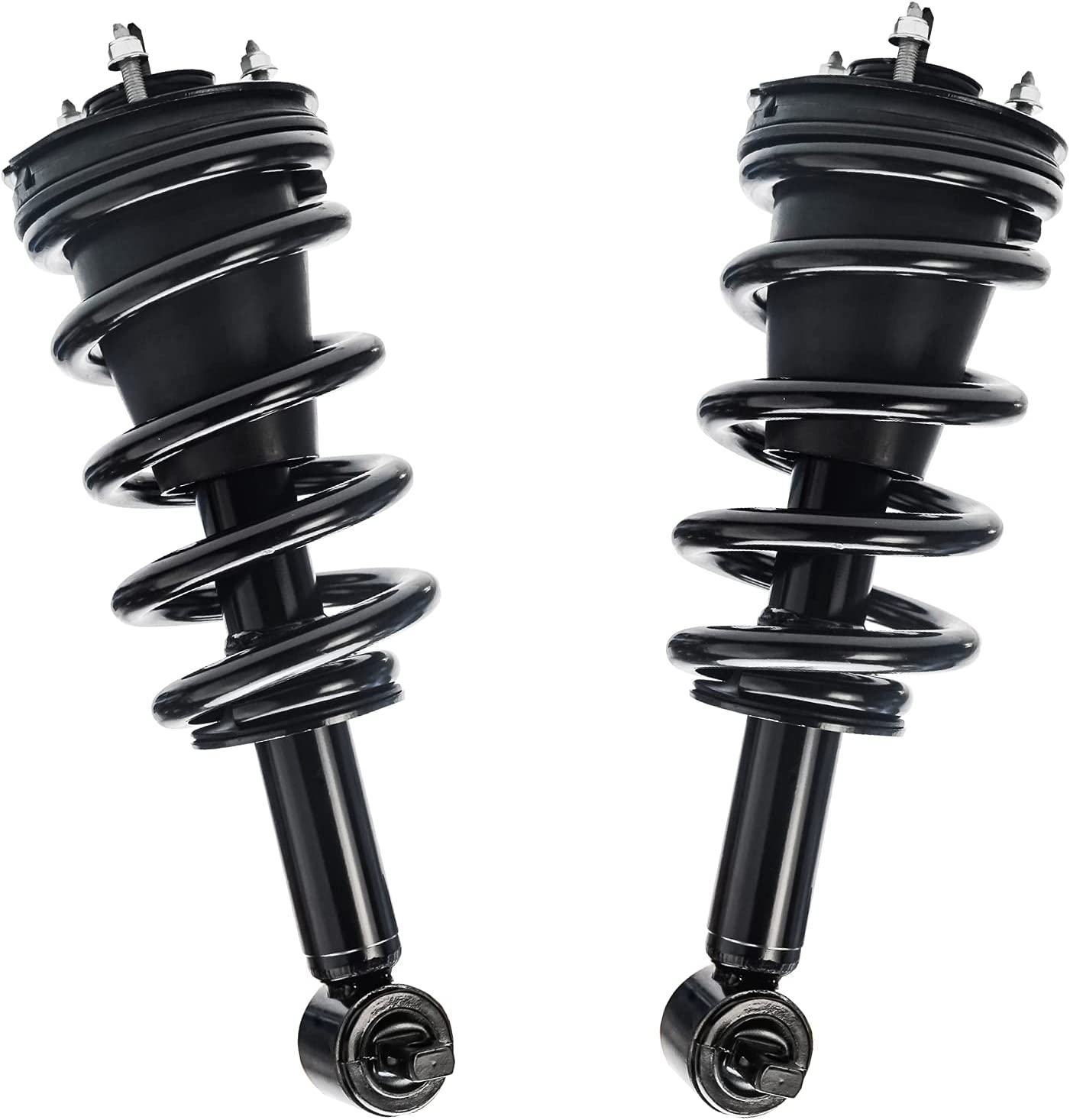 Detroit Axle - 4WD Front Struts Sway Bars Tie Rods for 14-16 Silverado 1500 — image 4