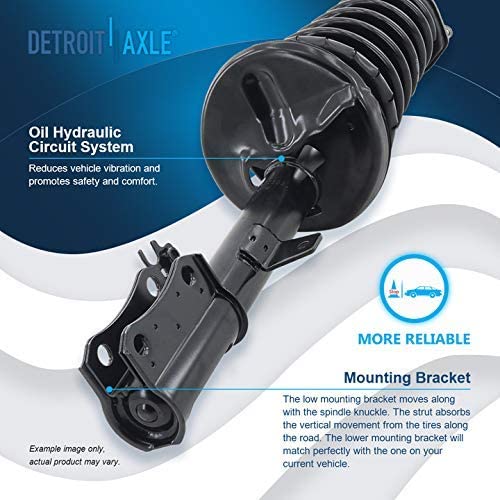 Detroit Axle - 2.2L Front Rear Struts Sway Bar Links for Toyota Camry Solara — image 13