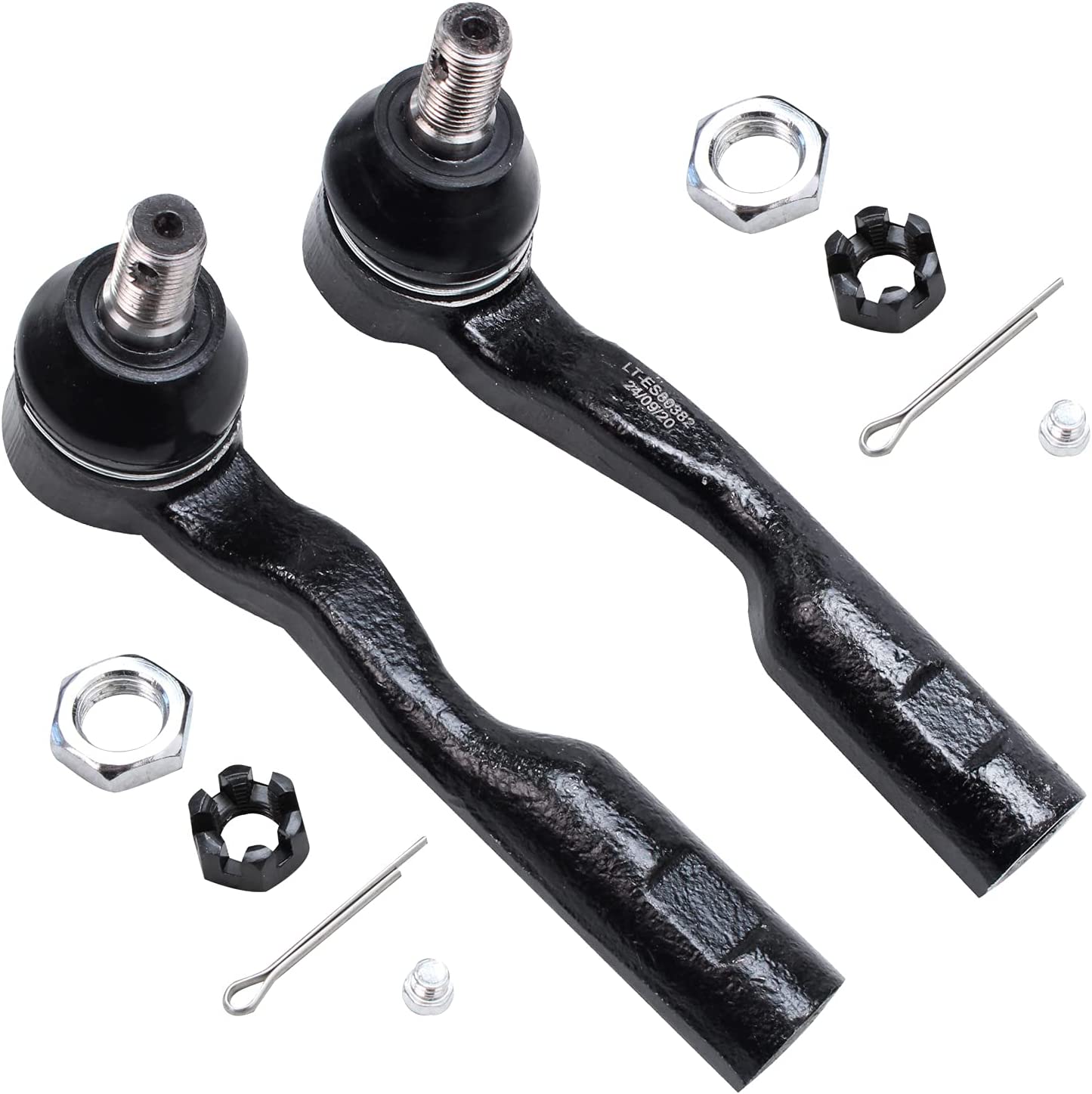 Detroit Axle - Front Struts Tie Rods Ball Joints Kit for 2003-2006 Toyota Tundra — image 6