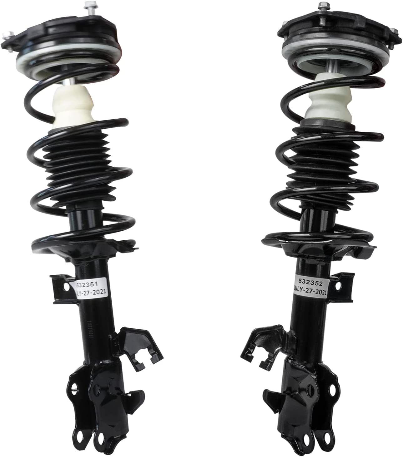 Detroit Axle - Front Struts Tie Rods Sway Bars for 2007-2012 Nissan Versa Cube — image 4