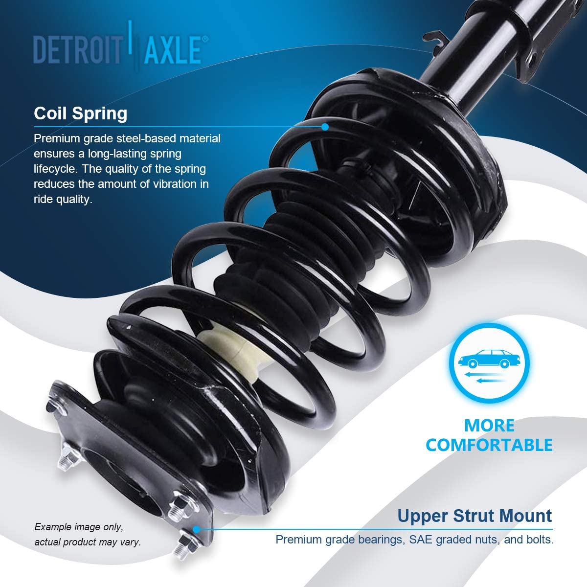 Detroit Axle - Front Struts Tie Rods Sway Bar Links for 2002 2003-05 Kia Sedona — image 8