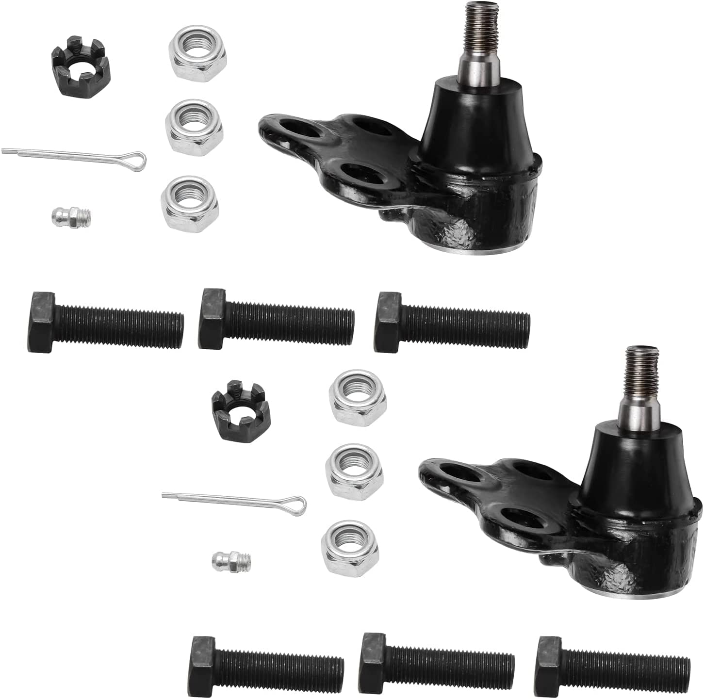 Detroit Axle - Front Struts Tie Rods Kit for Chevy Classic Malibu Alero Grand Am — image 6