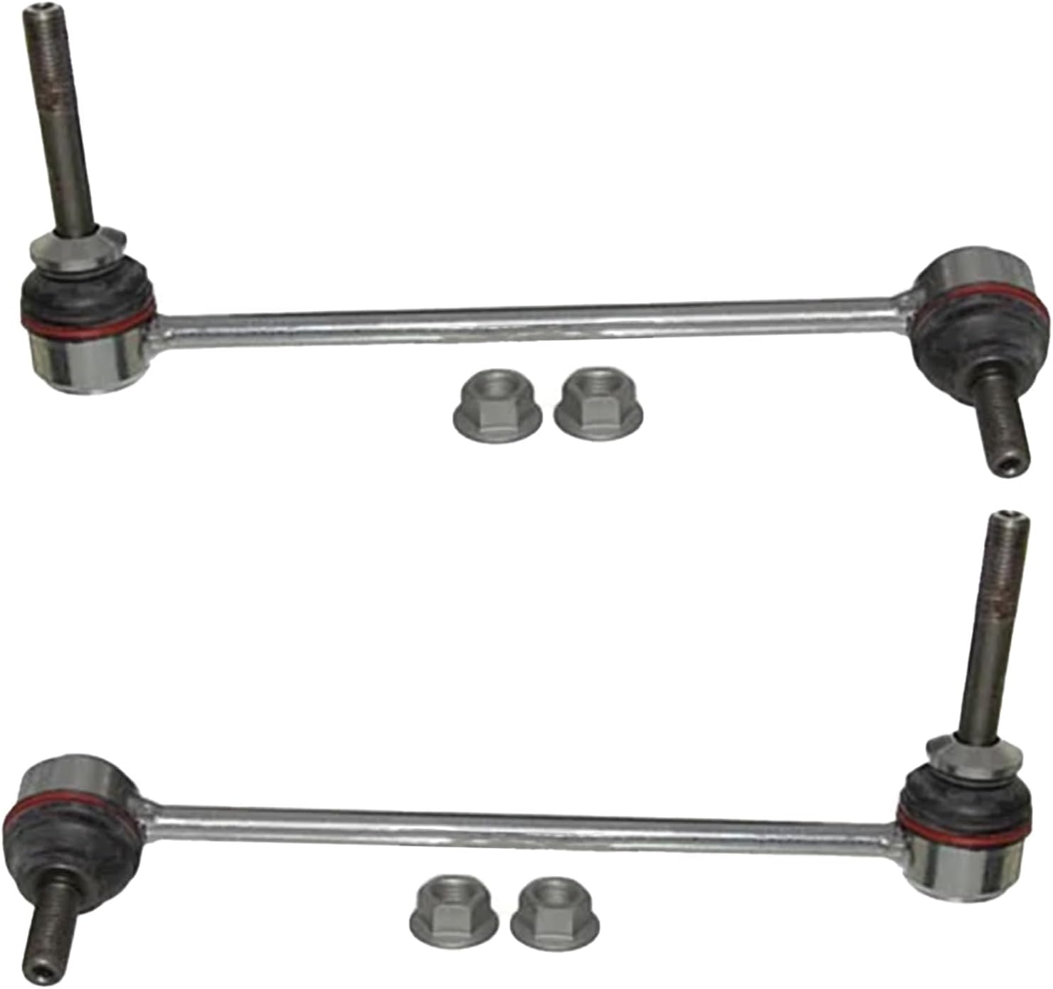 Detroit Axle - Front Struts Inner Outer Tie Rods Sway Bar Links for BMW X5 X6 — image 7