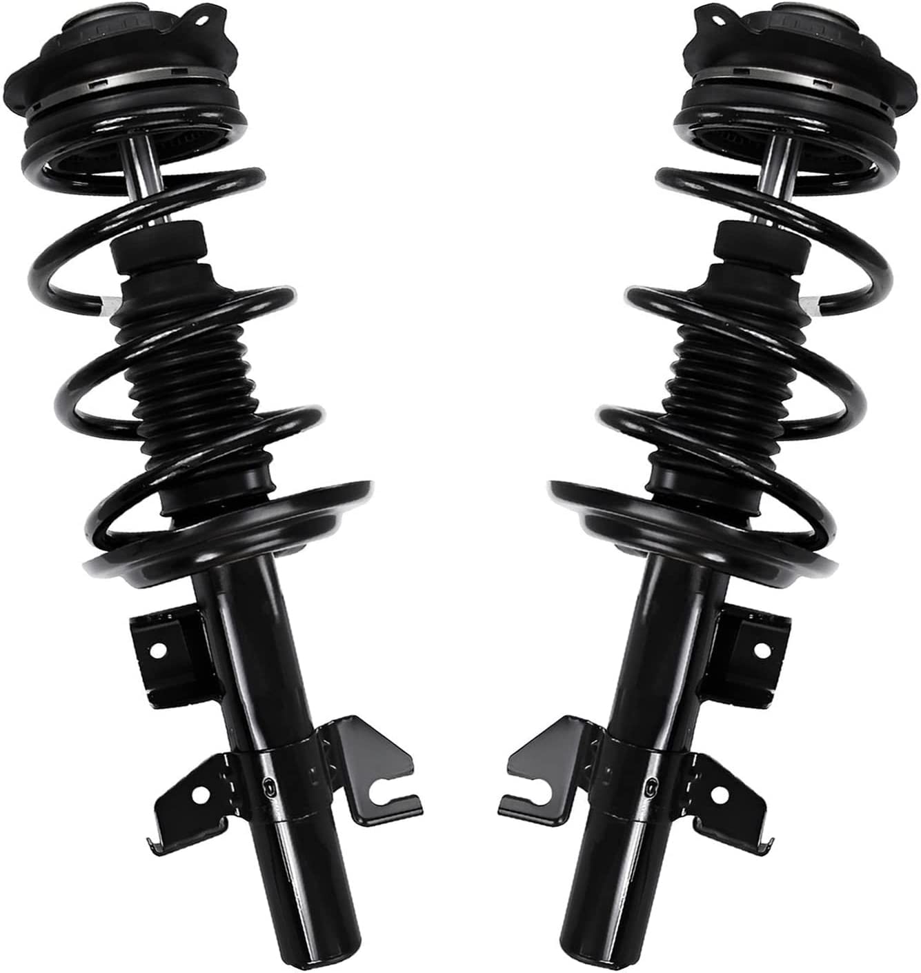 Detroit Axle - Front Struts w/Spring Tie Rods Sway Bars for 2013-2016 Dodge Dart — image 4