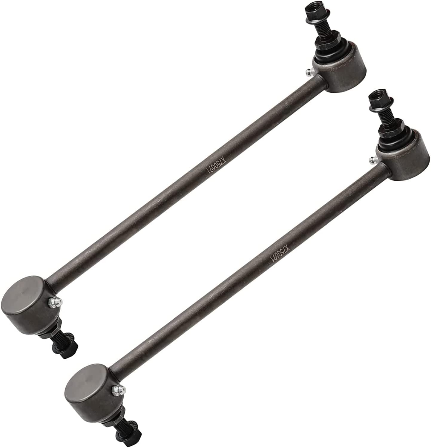 Detroit Axle - Front Struts w/Spring Tie Rods Sway Bars for 2013-2016 Dodge Dart — image 7