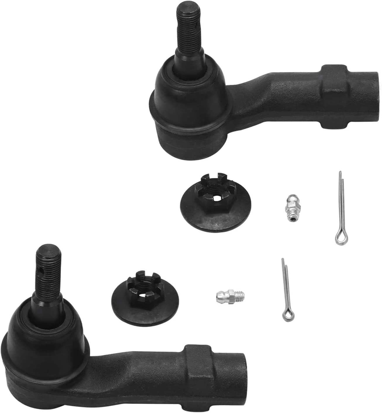 Detroit Axle - Front Struts Outer Tie Rods Sway Bars Kit for 2013-16 Dodge Dart — image 5