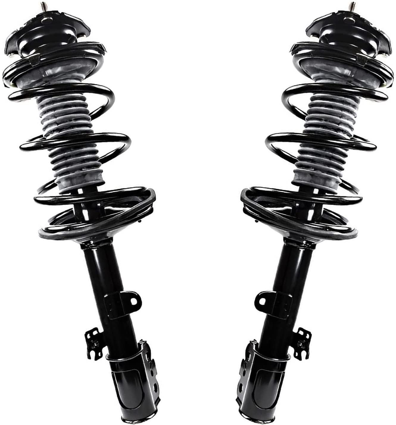 Detroit Axle - AWD Front Struts Outer Tie Rods Kit for 2011-2014 Toyota Sienna — image 4