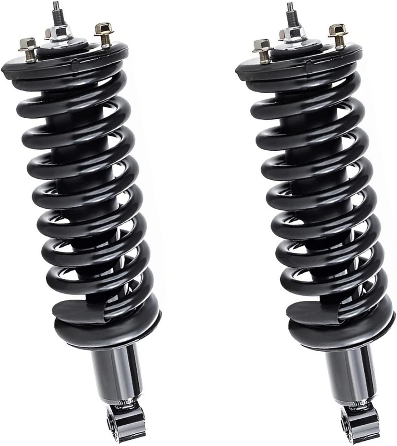 Detroit Axle - Front Struts Tie Rods Sway Bars Kit for 2005-2019 Nissan Frontier — image 4