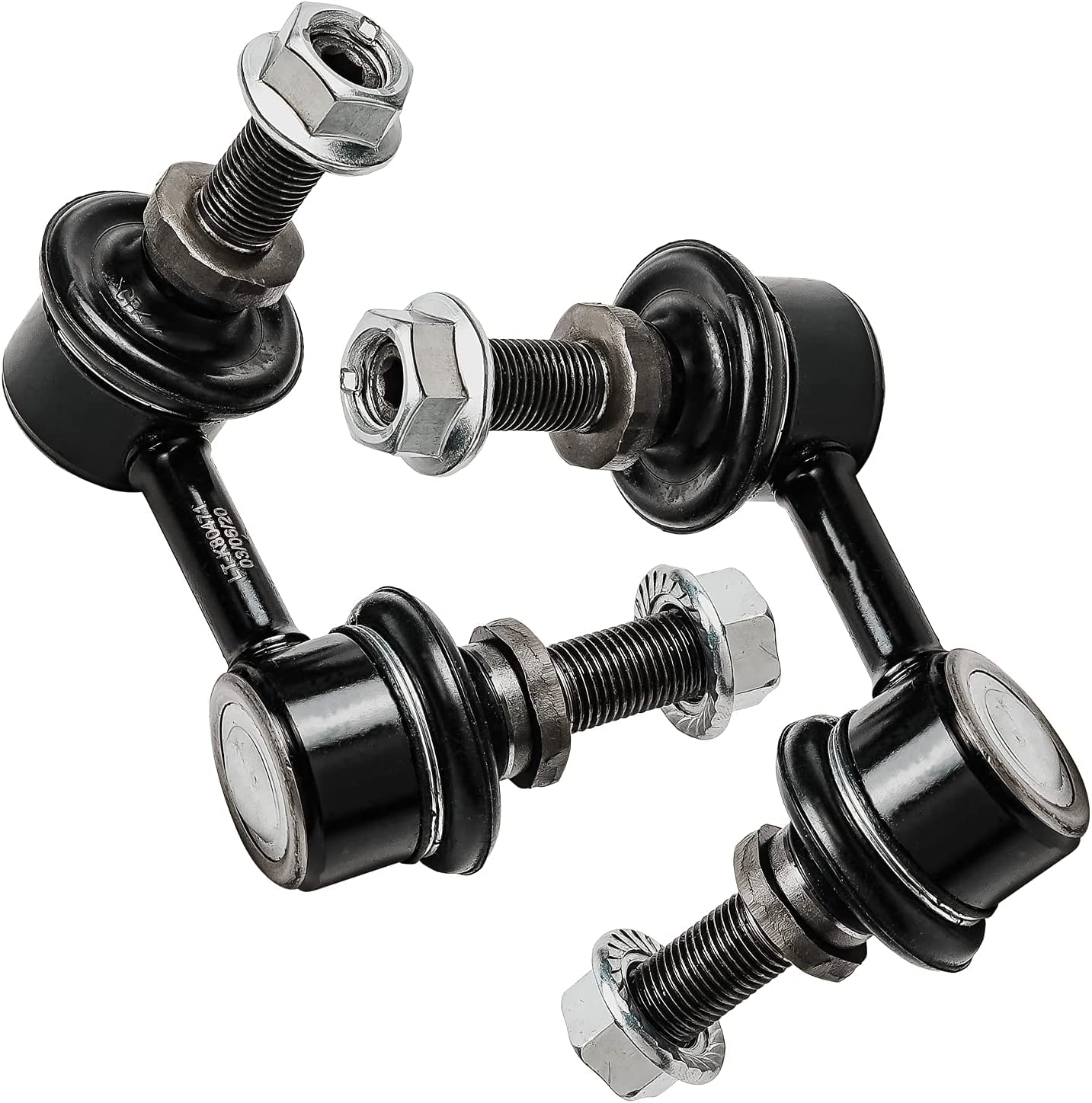 Detroit Axle - 4WD Front Struts Outer Tie Rod Kit for 2005-2019 Nissan Frontier — image 6