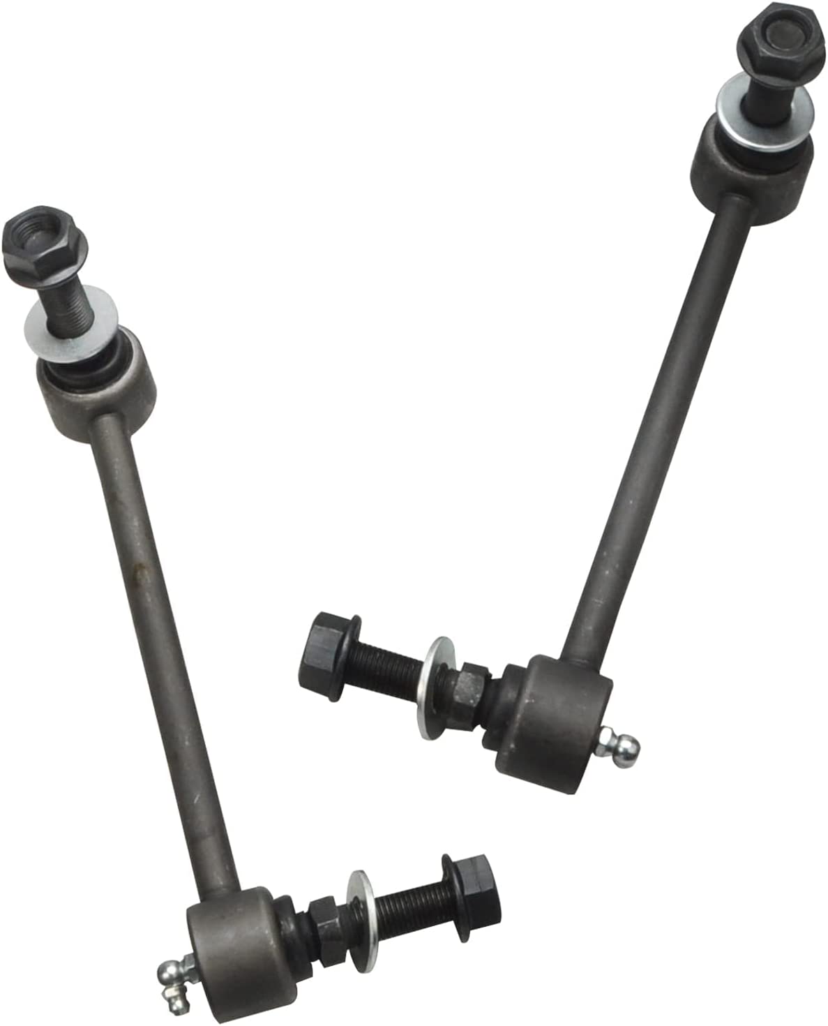 Detroit Axle - Front Struts Tie Rods Sway Bar Links for Dodge Challenger Charger — image 7