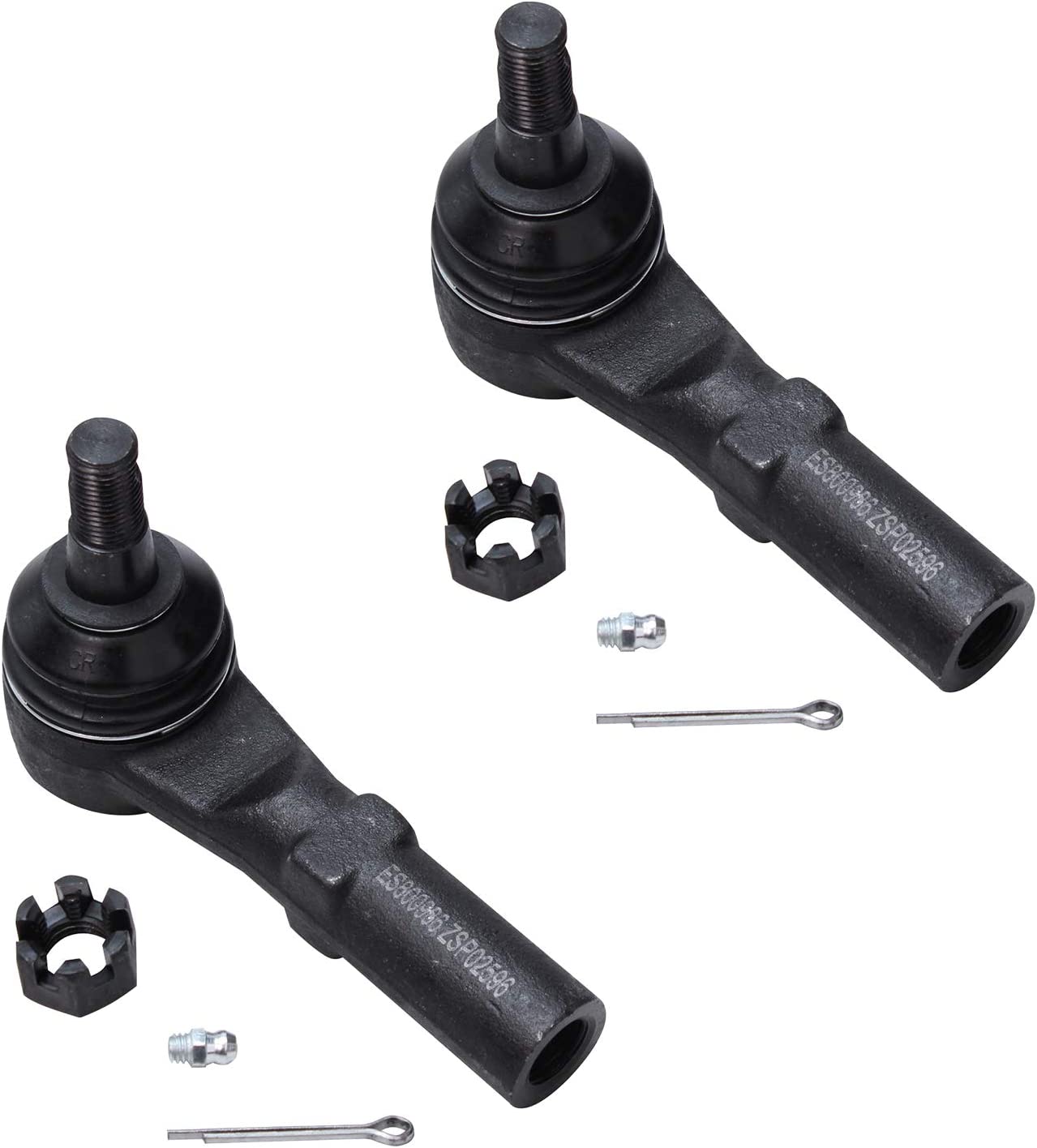 Detroit Axle - Front Struts Tie Rods Sway Bar Links for Dodge Challenger Charger — image 6