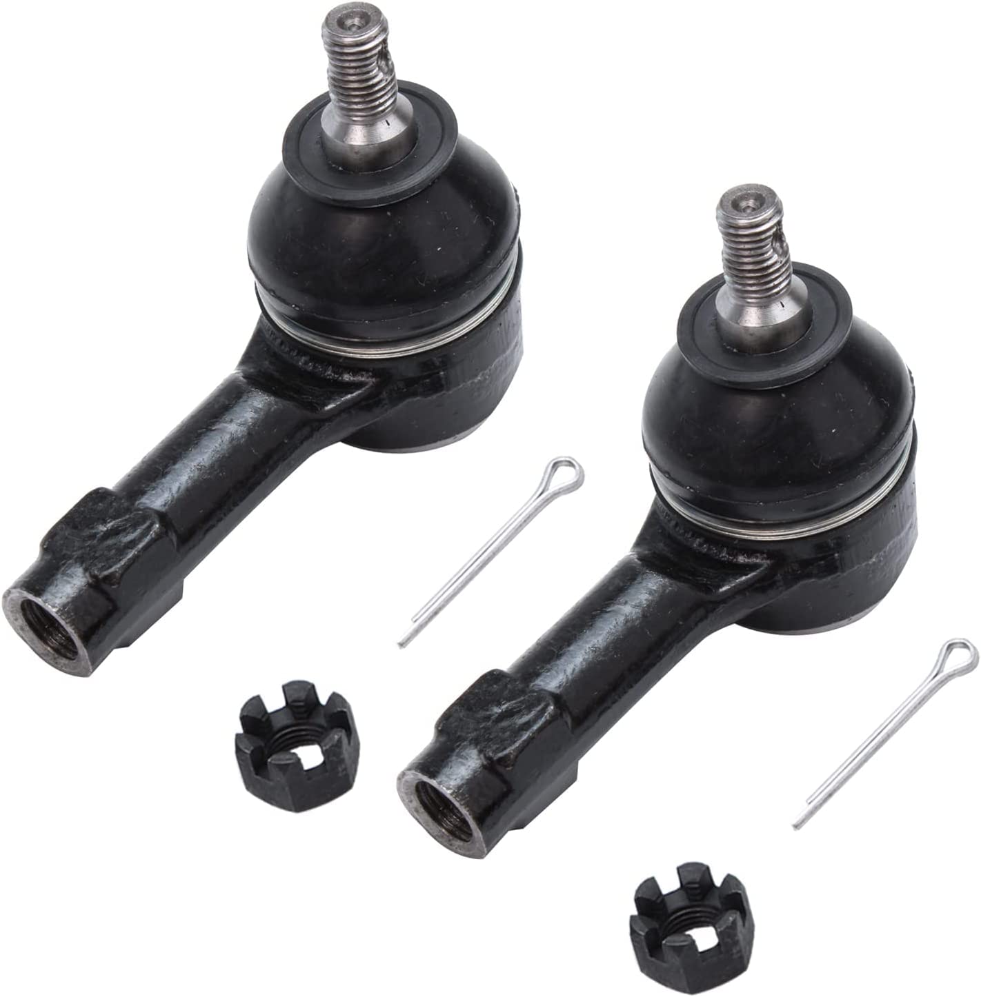 Detroit Axle - Front Struts Outer Tie Rods Kit for 2002-2005 Mitsubishi Lancer — image 5