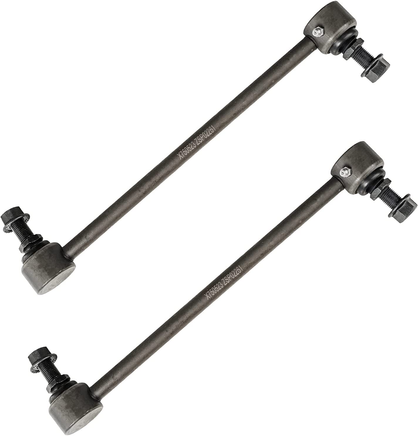 Detroit Axle - Front Struts Outer Tie Rods Sway Bars for 2012-17 Hyundai Accent — image 5