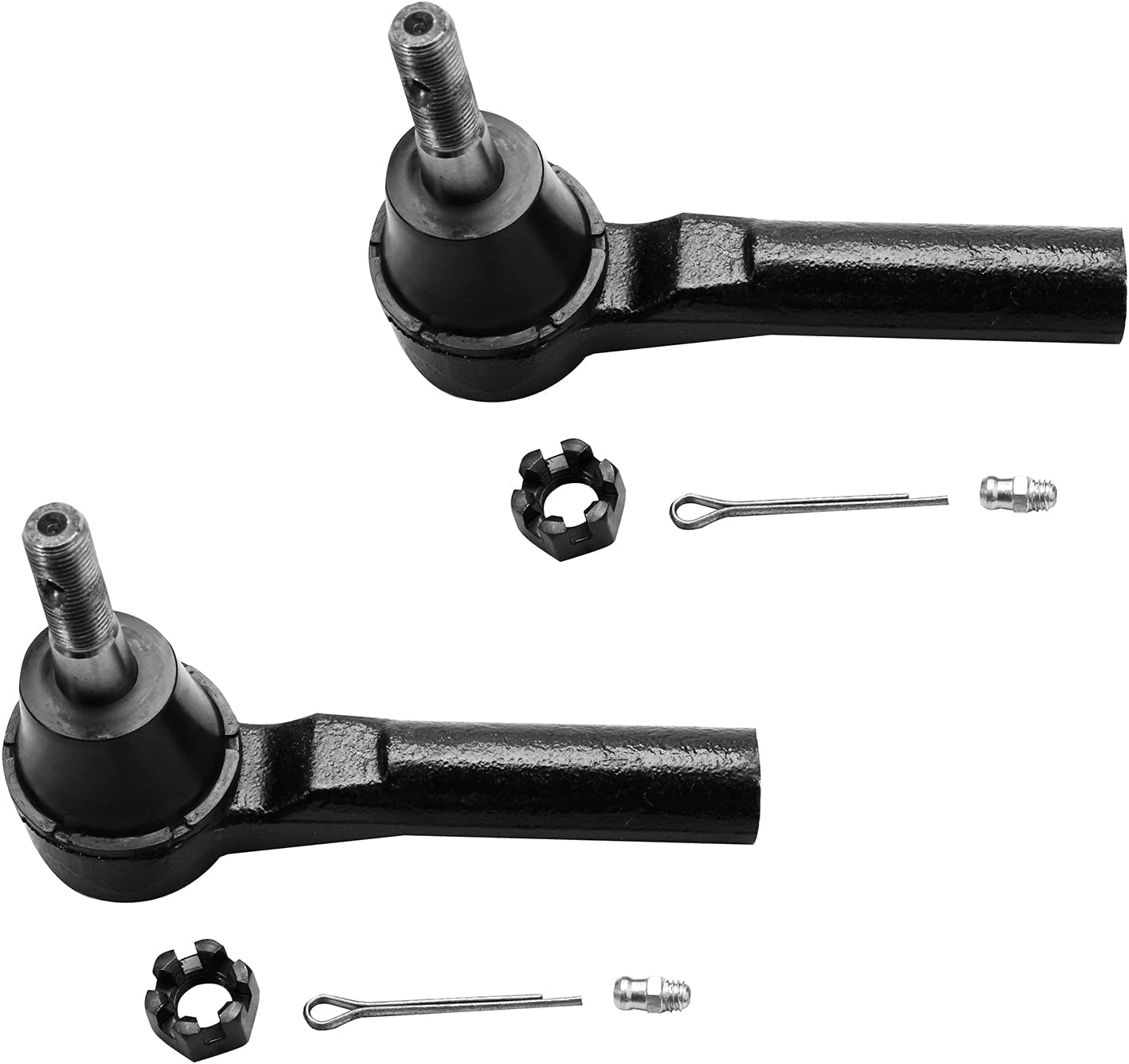 Detroit Axle - Front Struts Outer Tie Rods Kit for 2012-17 Jeep Compass Patriot — image 6