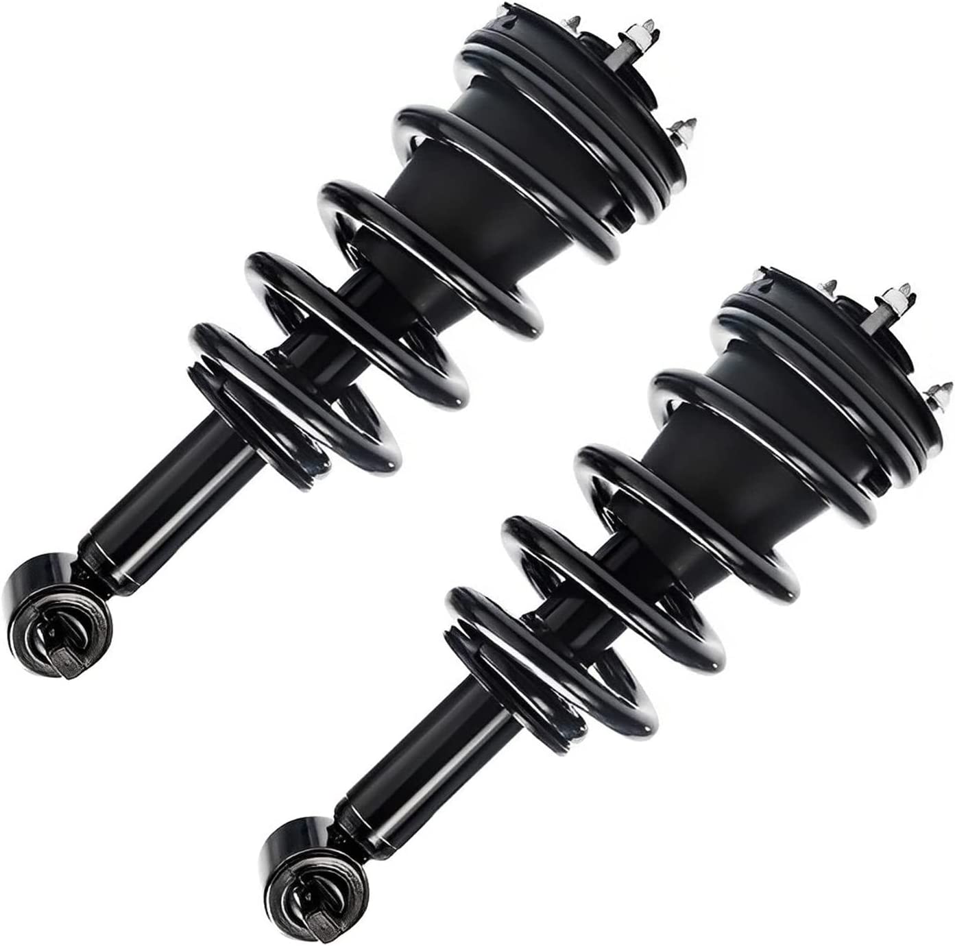Detroit Axle - 4WD Front Struts Tie Rods Sway Bars Kit for Silverado Sierra 1500 — image 4