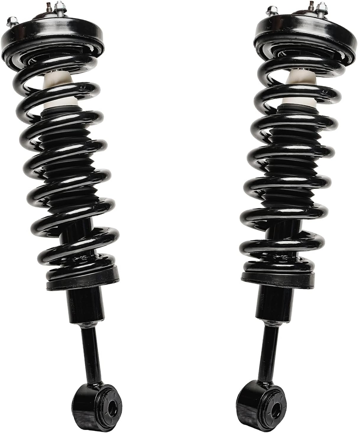 Detroit Axle - 4WD Front Struts Tie Rods Sway Bar Links for Ford F-150 Mark LT — image 4