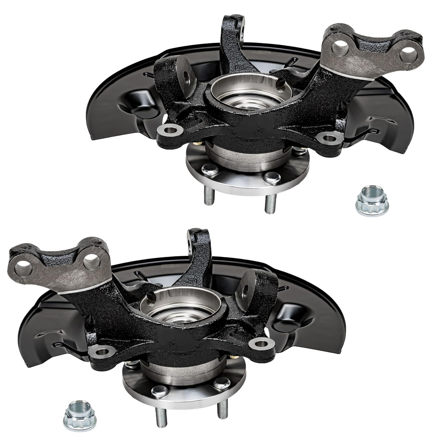Detroit Axle - Front Struts Knuckles Sway Bar Links for 2012-2017 Toyota Camry — image 5