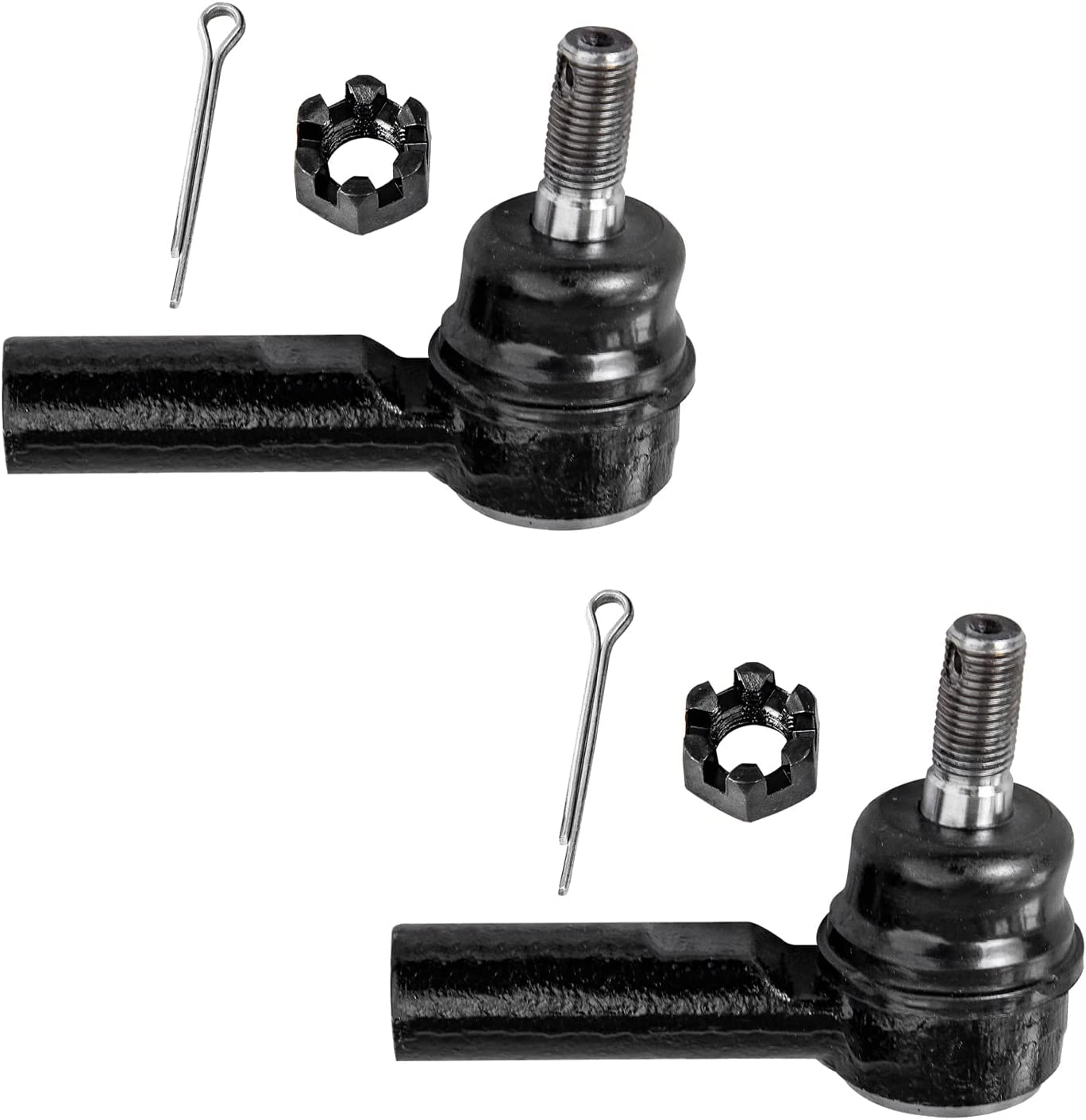 Detroit Axle - Front Lower Ball Joints Tie Rods for 1988-92 Toyota Corolla Prizm — image 5