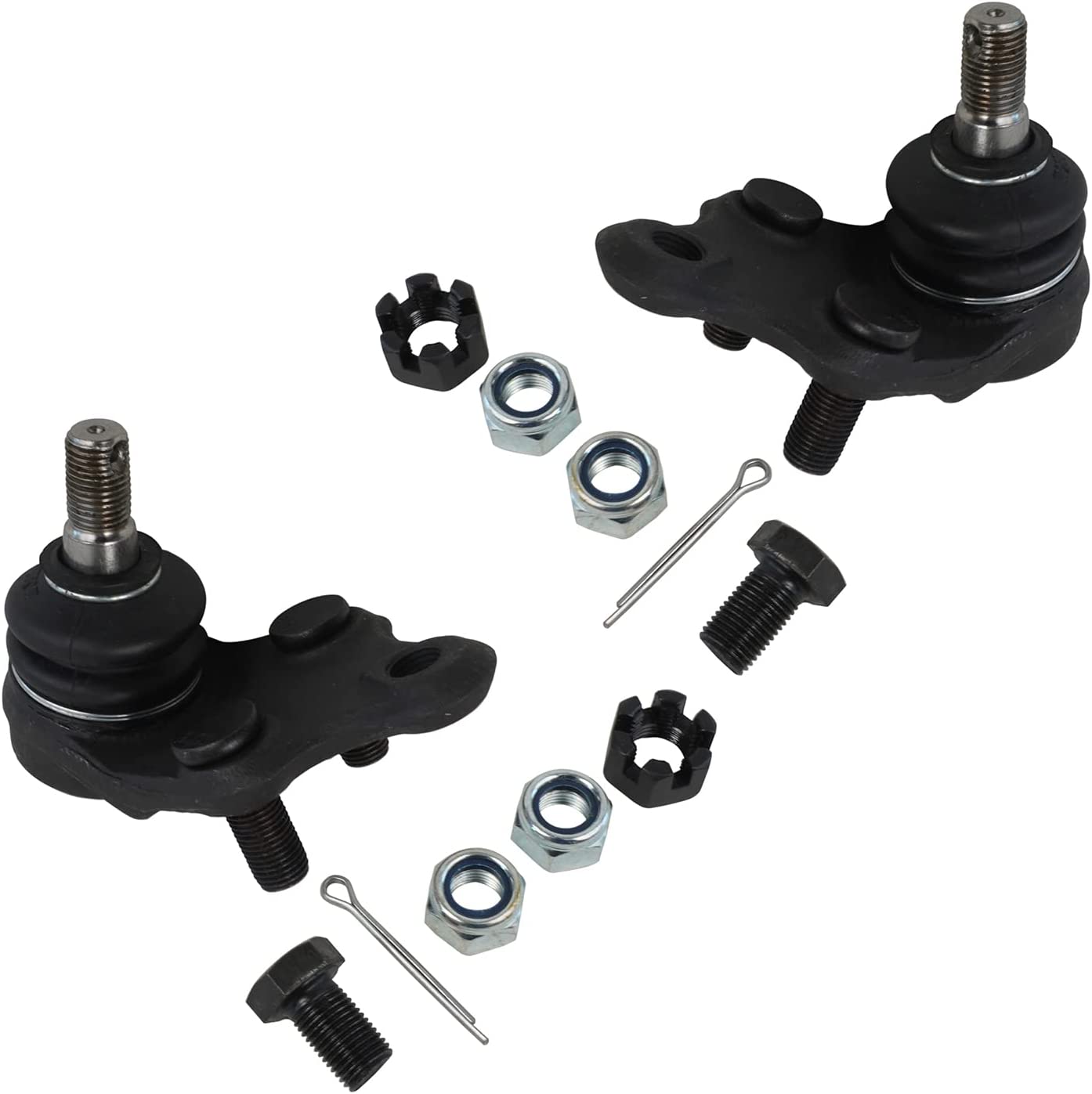 Detroit Axle - Front Lower Ball Joints Tie Rods for 1988-92 Toyota Corolla Prizm — image 4