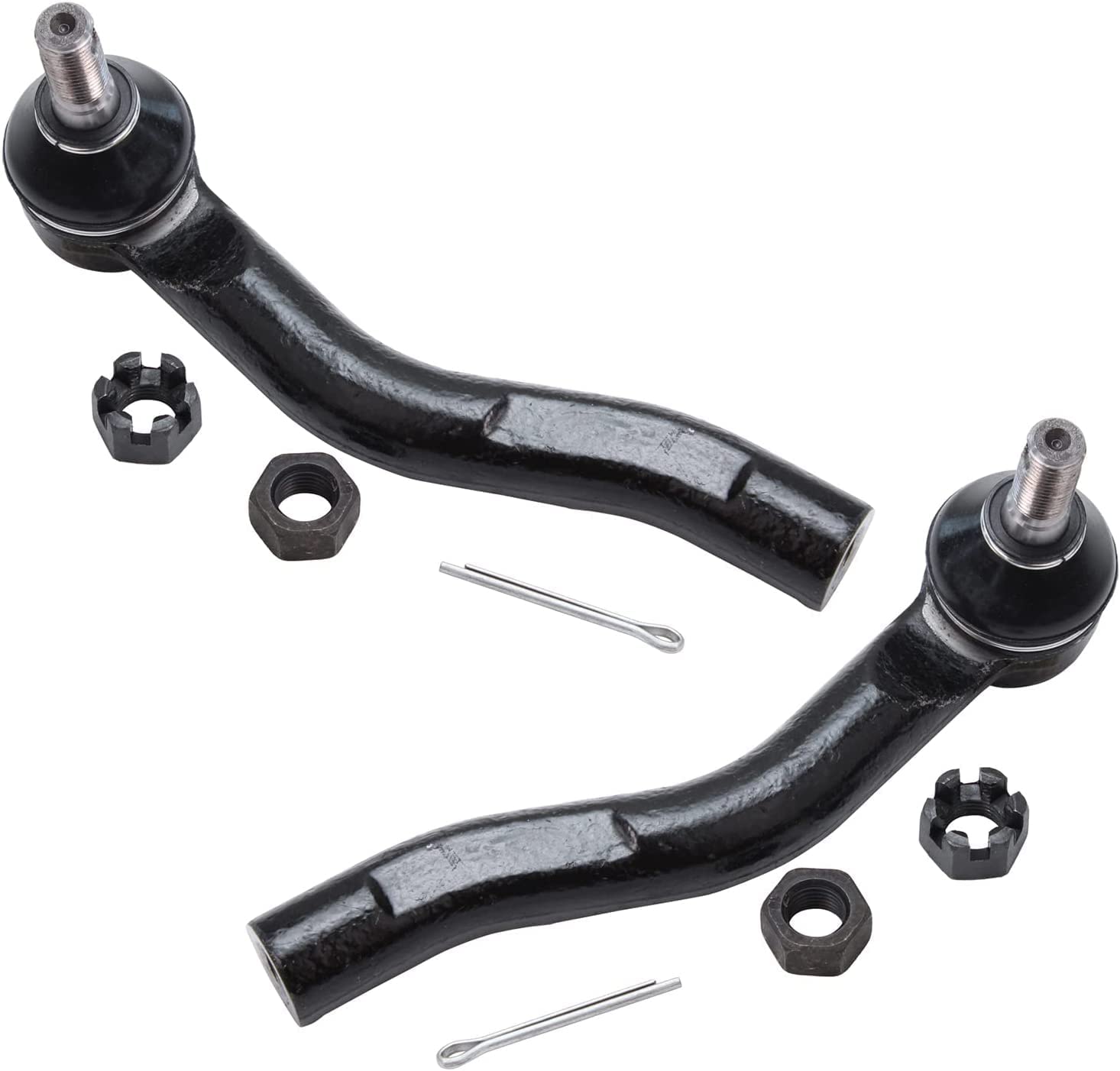 Detroit Axle - Front Tie Rods Lower Ball Joints Kit for 2000-2005 Toyota Echo — image 6