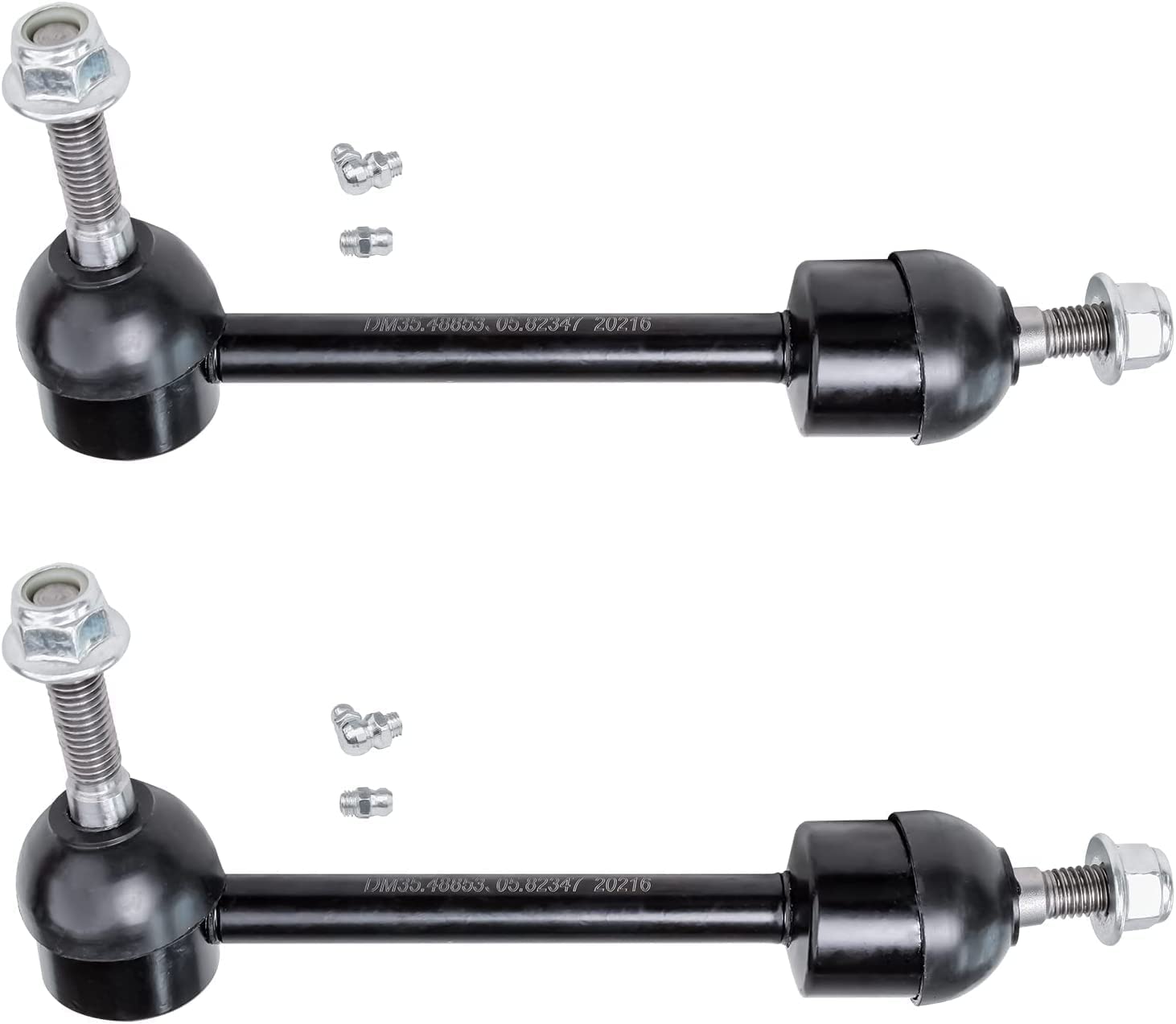 Detroit Axle - Front Upper Lower Ball Joints for Ford Crown Victoria Town Car - 6