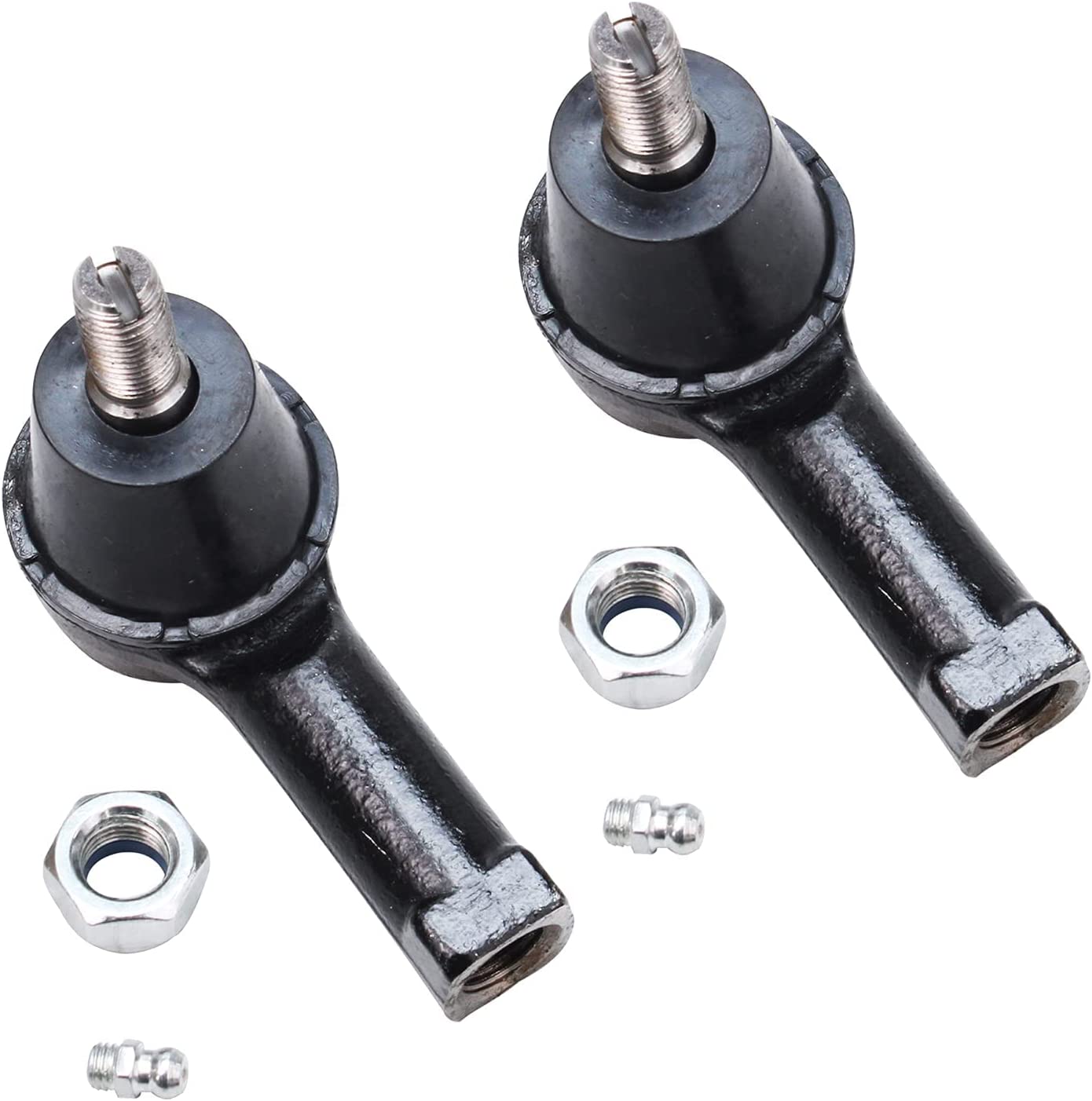 Detroit Axle - Front Tie Rods Lower Ball Joints Kit for Elantra Tiburon Spectra — image 5