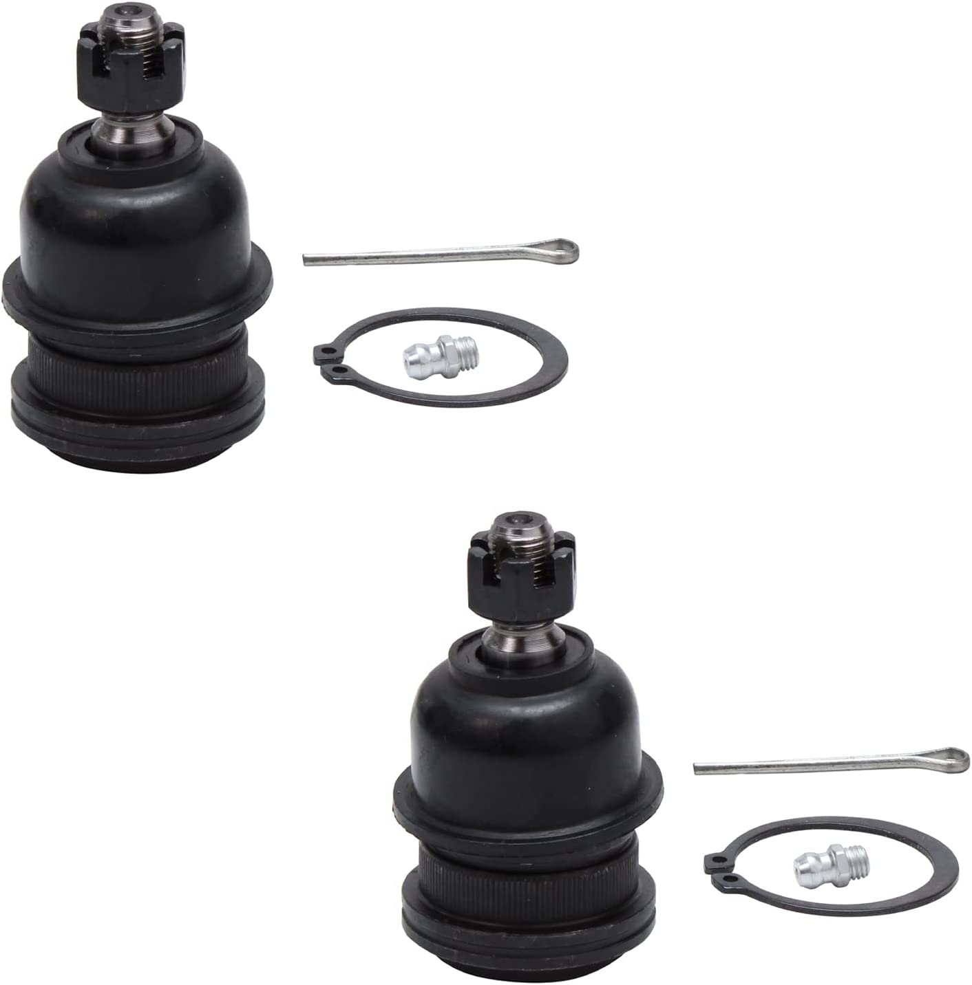 Detroit Axle - Front Tie Rods Lower Ball Joints Kit for Elantra Tiburon Spectra — image 6