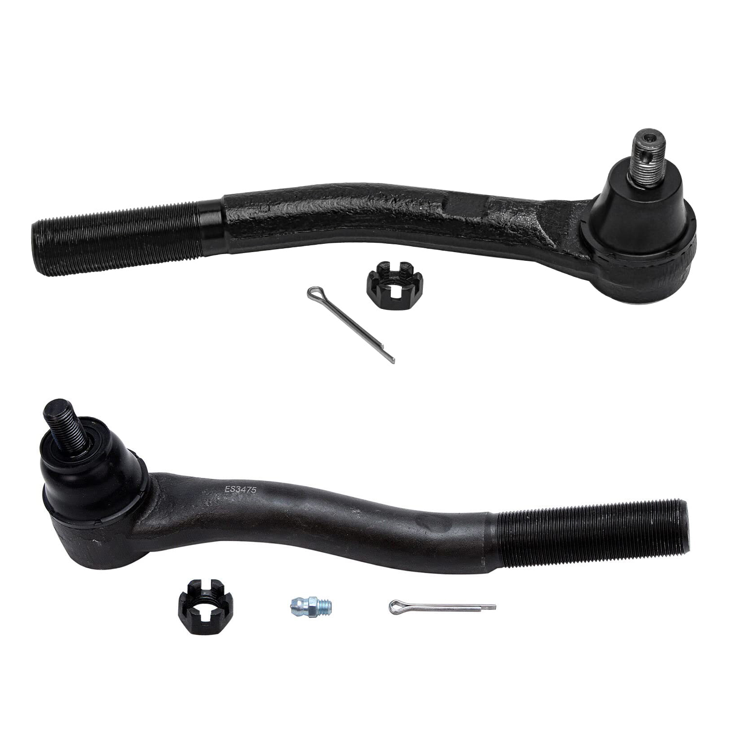 Detroit Axle - Front Inner Outer Tie Rods Ball Joints for 1999-04 Grand Cherokee — image 5