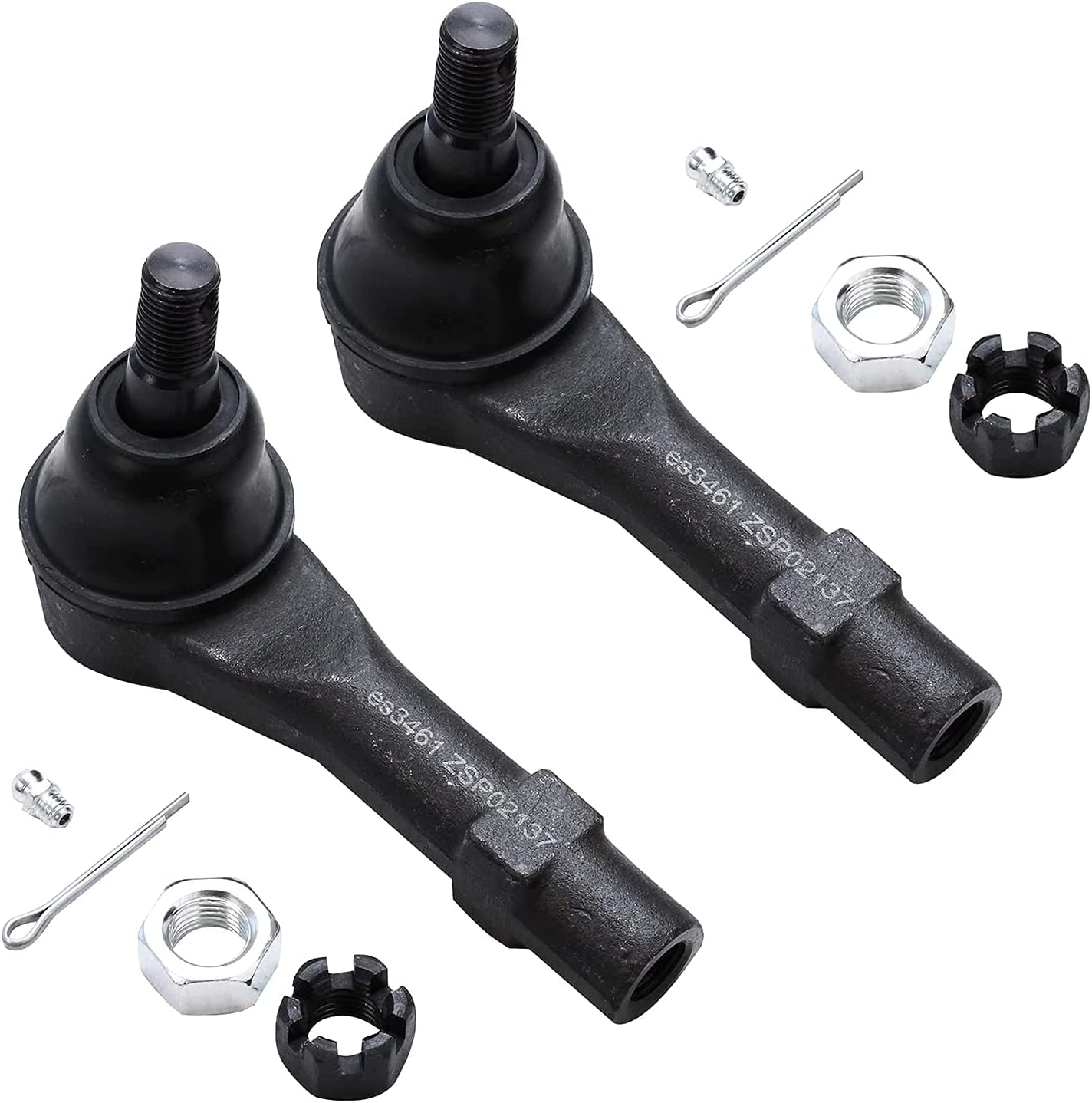 Detroit Axle - Front Tie Rods Ball Joints Kit for Mazda B2300 B2500 B3000 B4000 — image 5