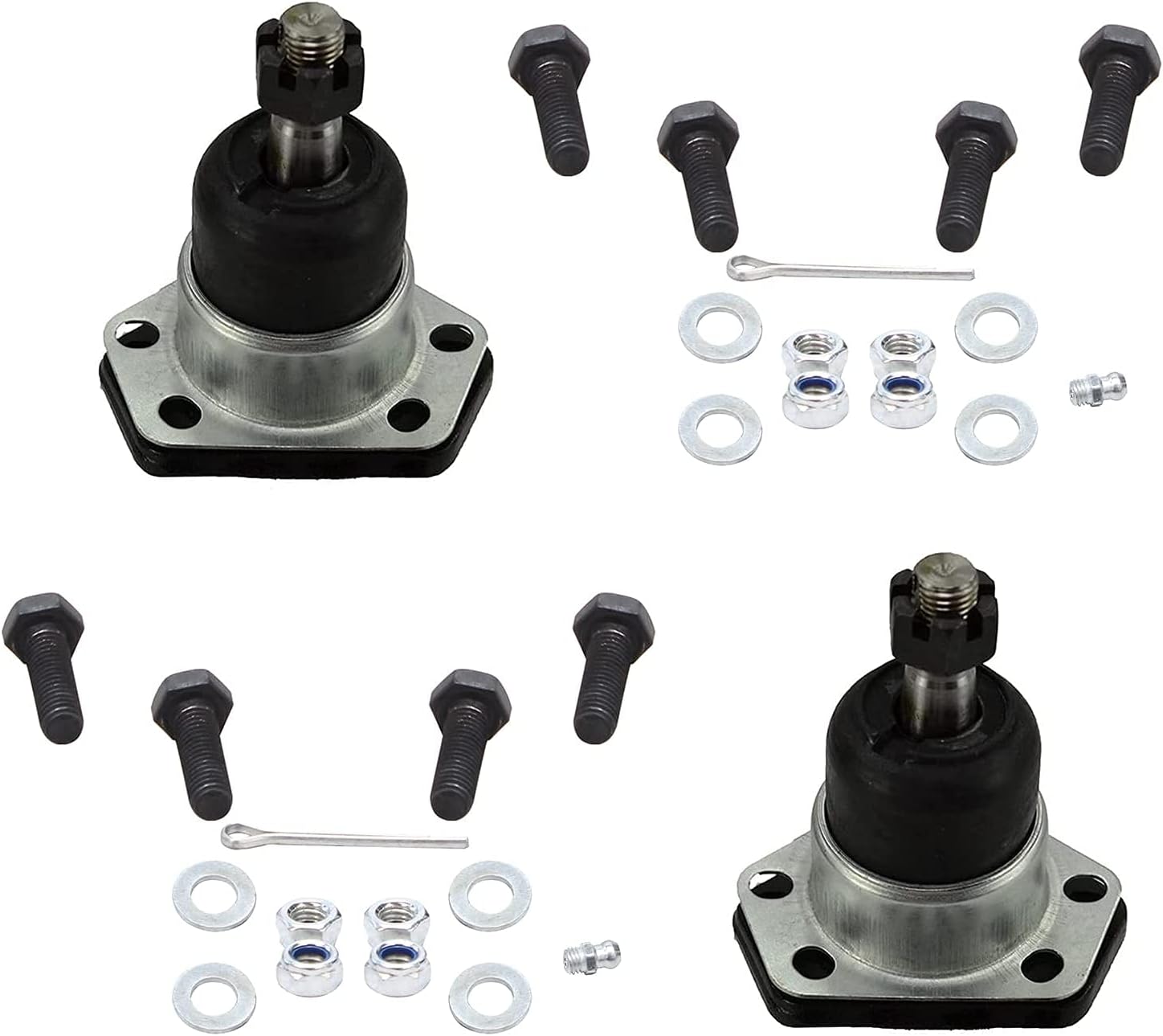 Detroit Axle - 2WD Front Tie Rods Ball Joints Kit for Chevy Blazer S10 GMC Jimmy — image 4