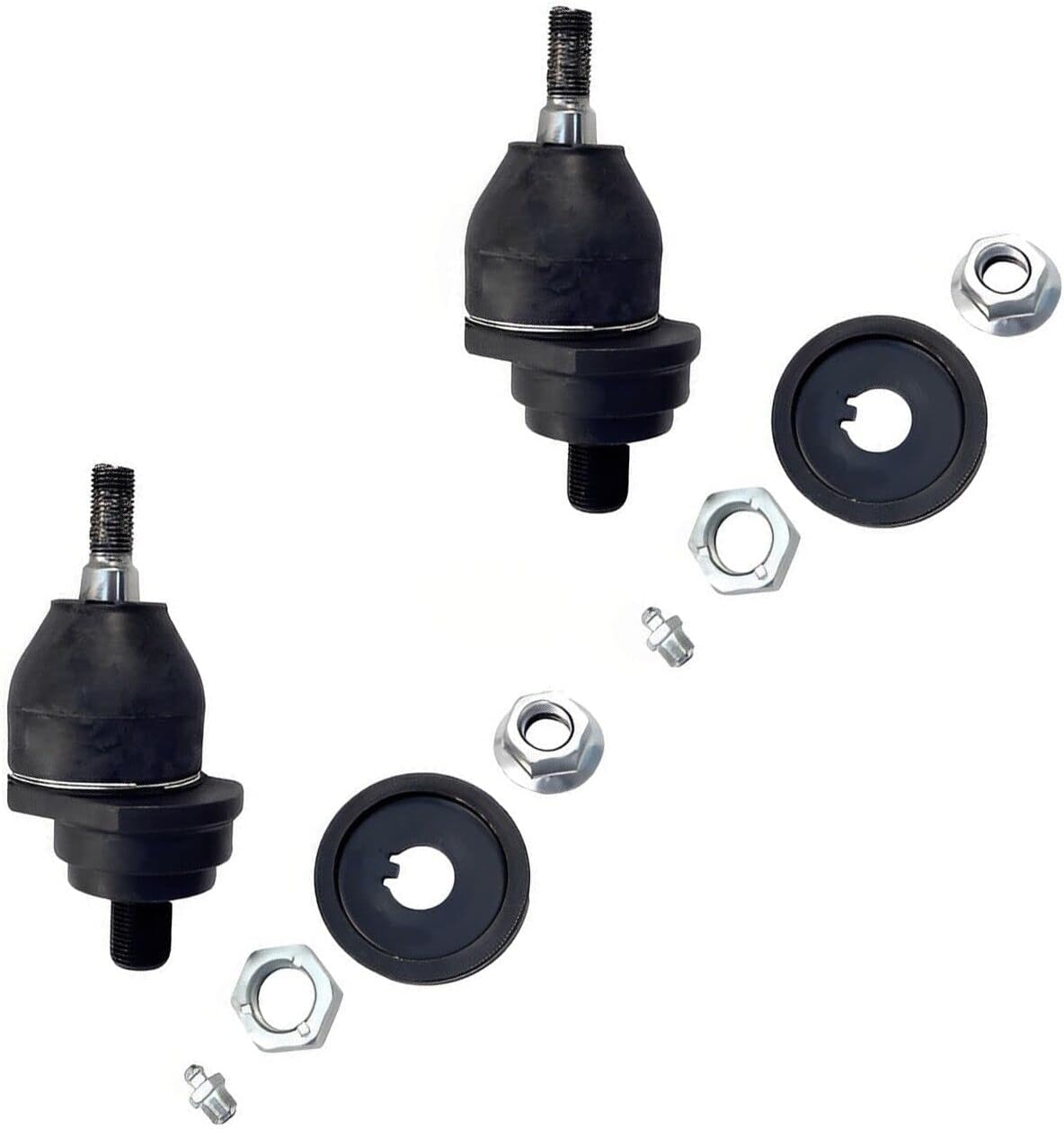 Detroit Axle - RWD Front Ball Joint Outer Tie Rods Sway Bars for Dodge Ram 1500 — image 4