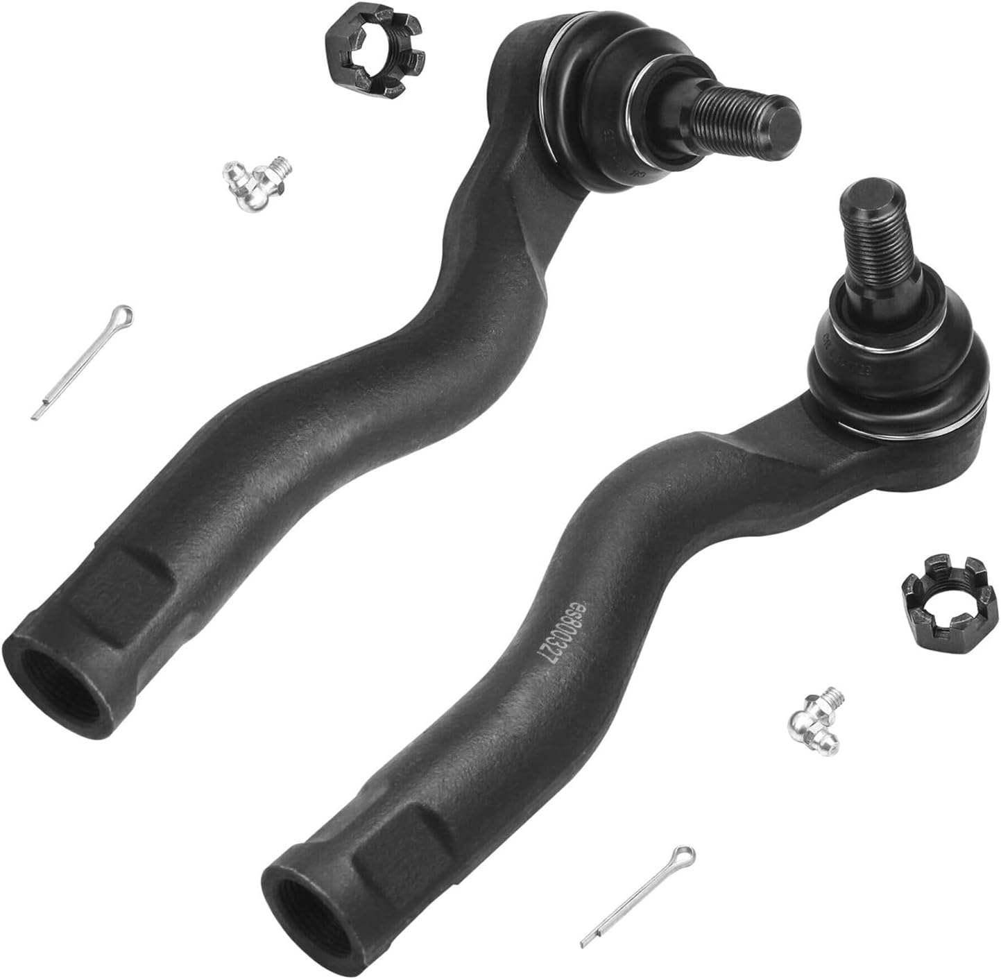 Detroit Axle - Front Tie Rods Ball Joints for 2008-2019 Toyota Sequoia Tundra — image 4